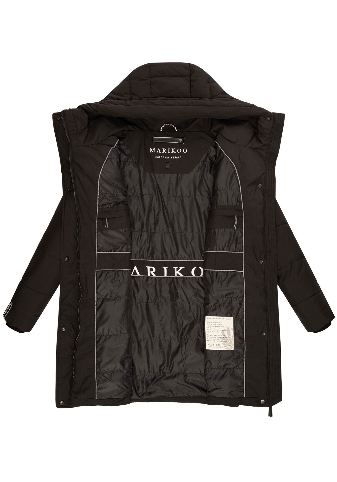 Marikoo Winterjacke »Marikoo Karumikoo XVI Damen Winterjacke B987«