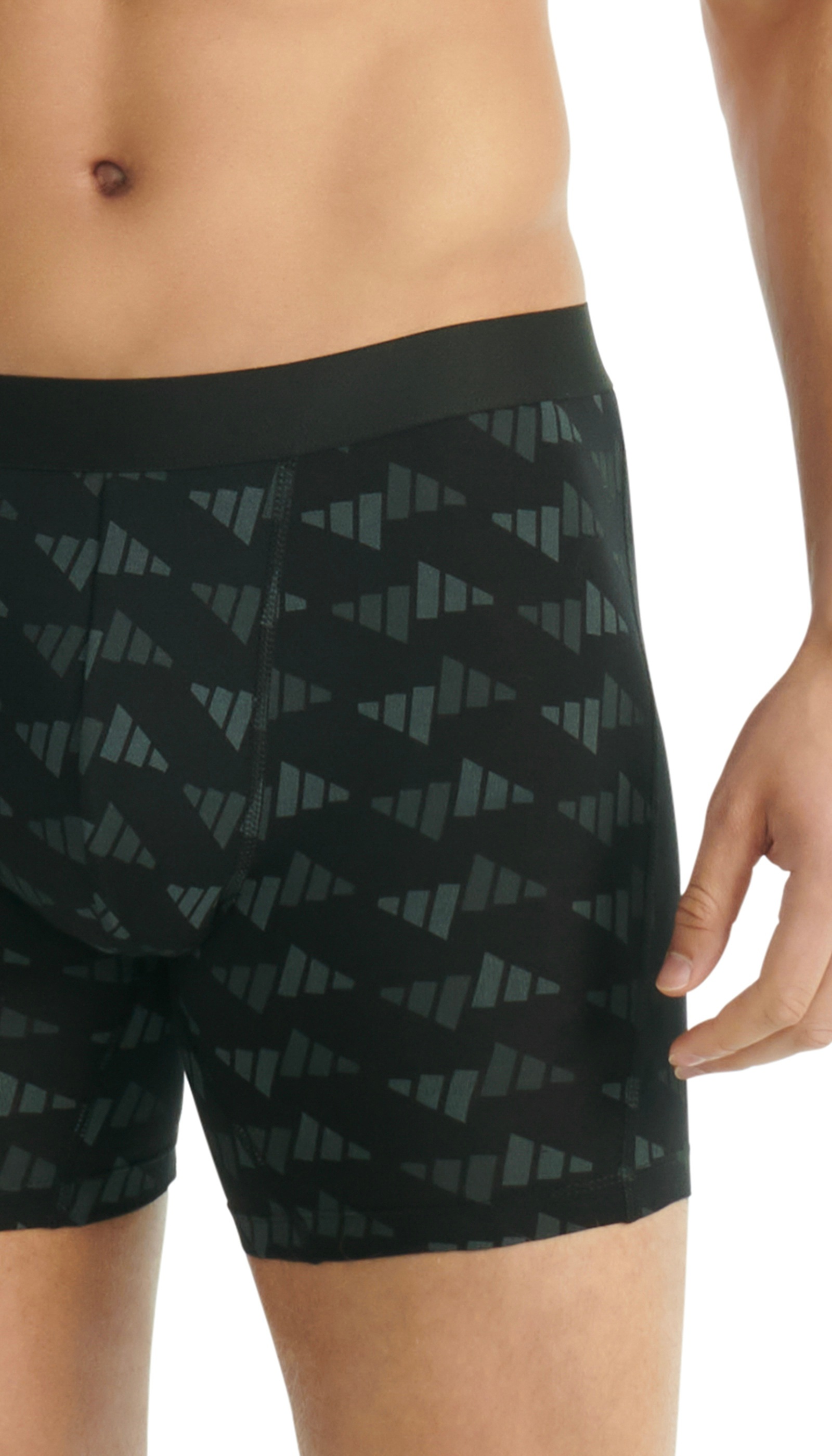adidas Sportswear Boxer »Active Flex Cotton« 3er Pack,  elastisch, Logo-Bund, sportlicher Look, ohne Eingriff