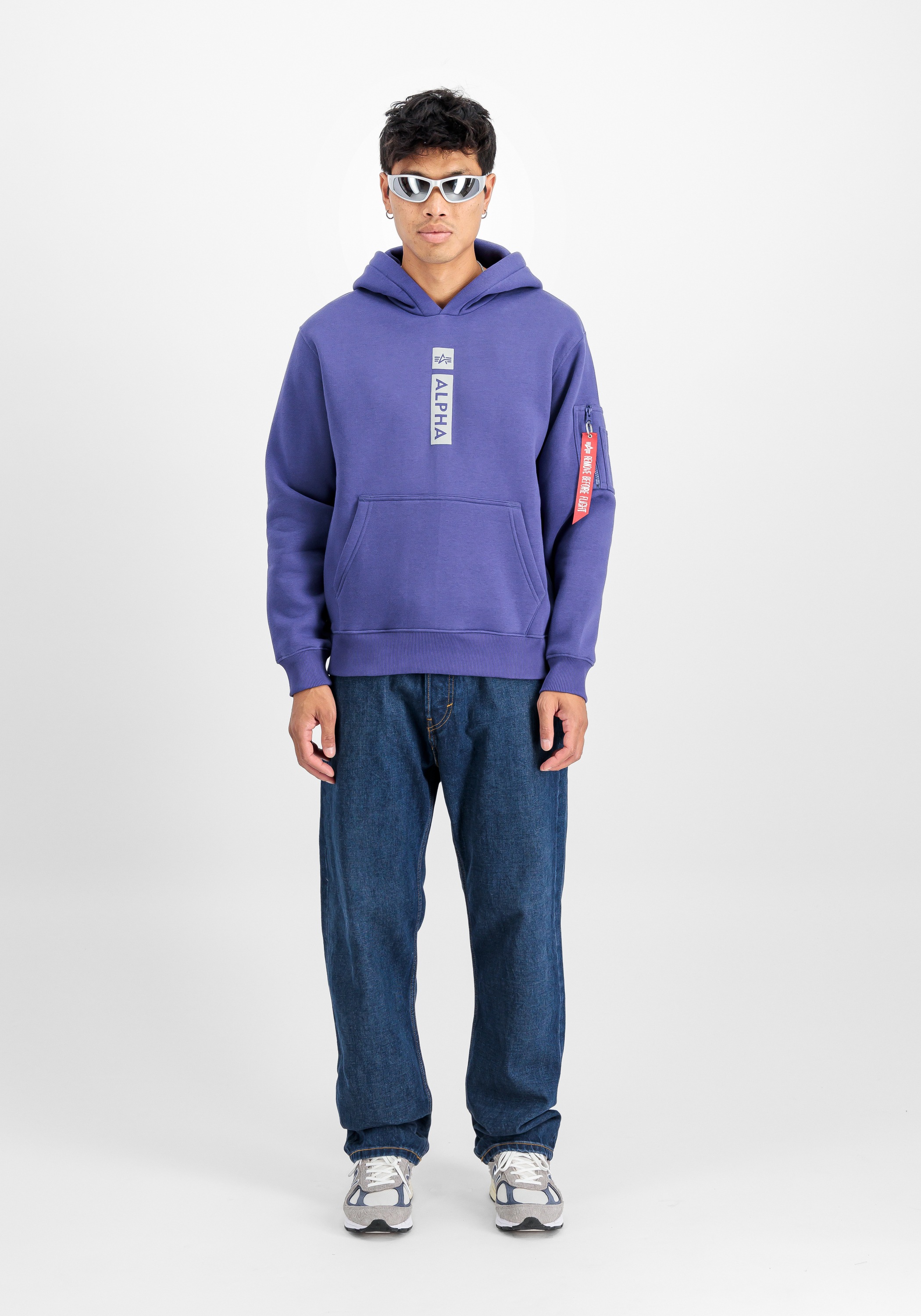 Alpha Industries Hoodie »Alpha Puff Print Hoodie«
