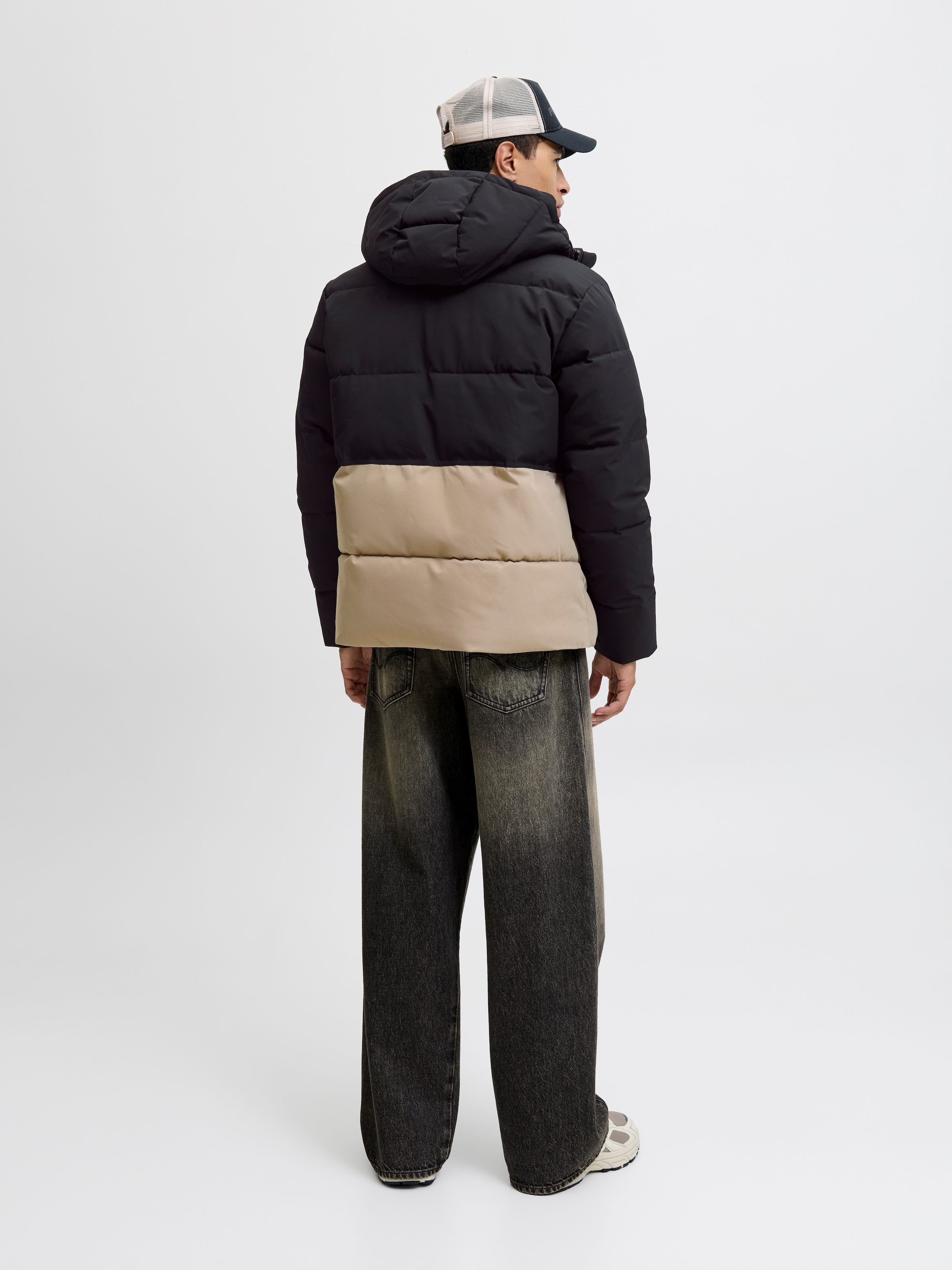 Jack & Jones Steppjacke »JJEOWEN PUFFER SN«, mit Kapuze