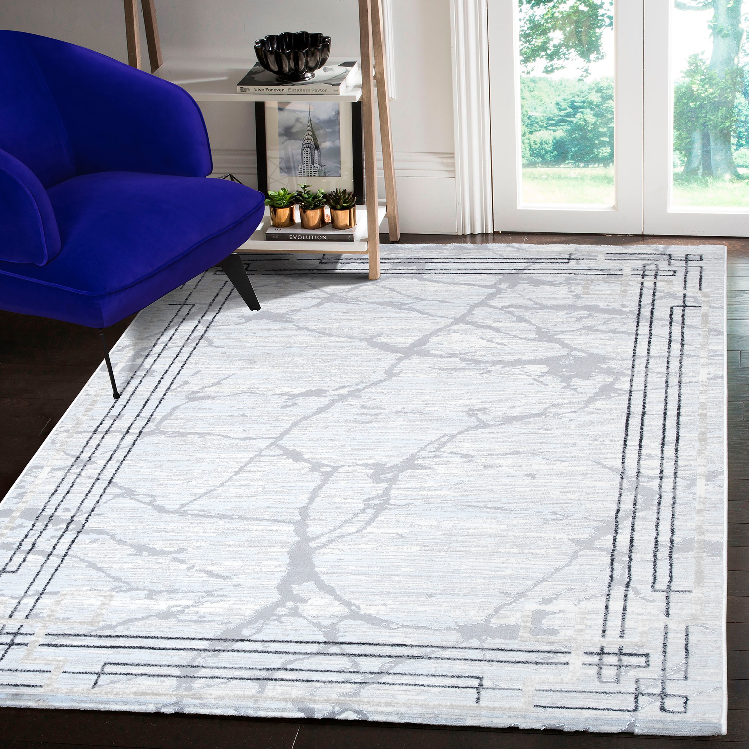 Sanat Teppich »Harmony 3214«, rechteckig, 12 mm Höhe, abstrakter Kurzflorteppich, Wohnzimmer, auch als Läufer