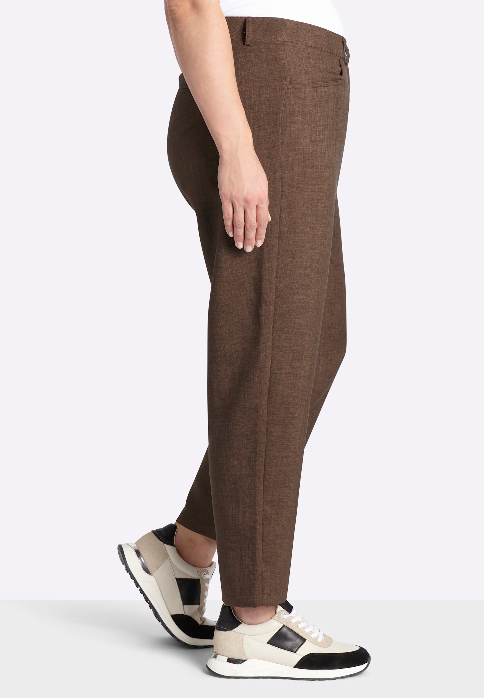 Sheego Chinohose »Chinohose Chinohose in leicht strukturierter Optik«