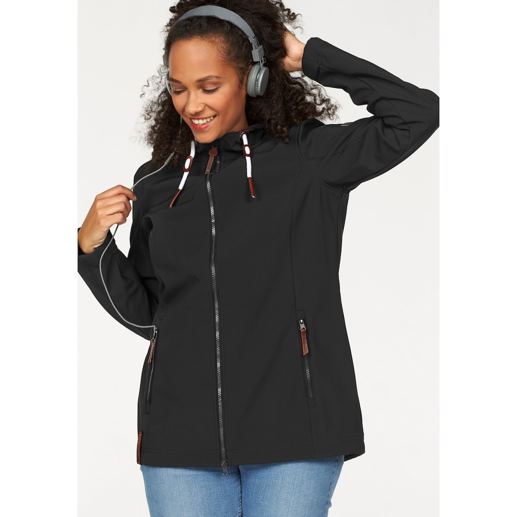 Ocean Sportswear Softshelljacke, mit Kapuze