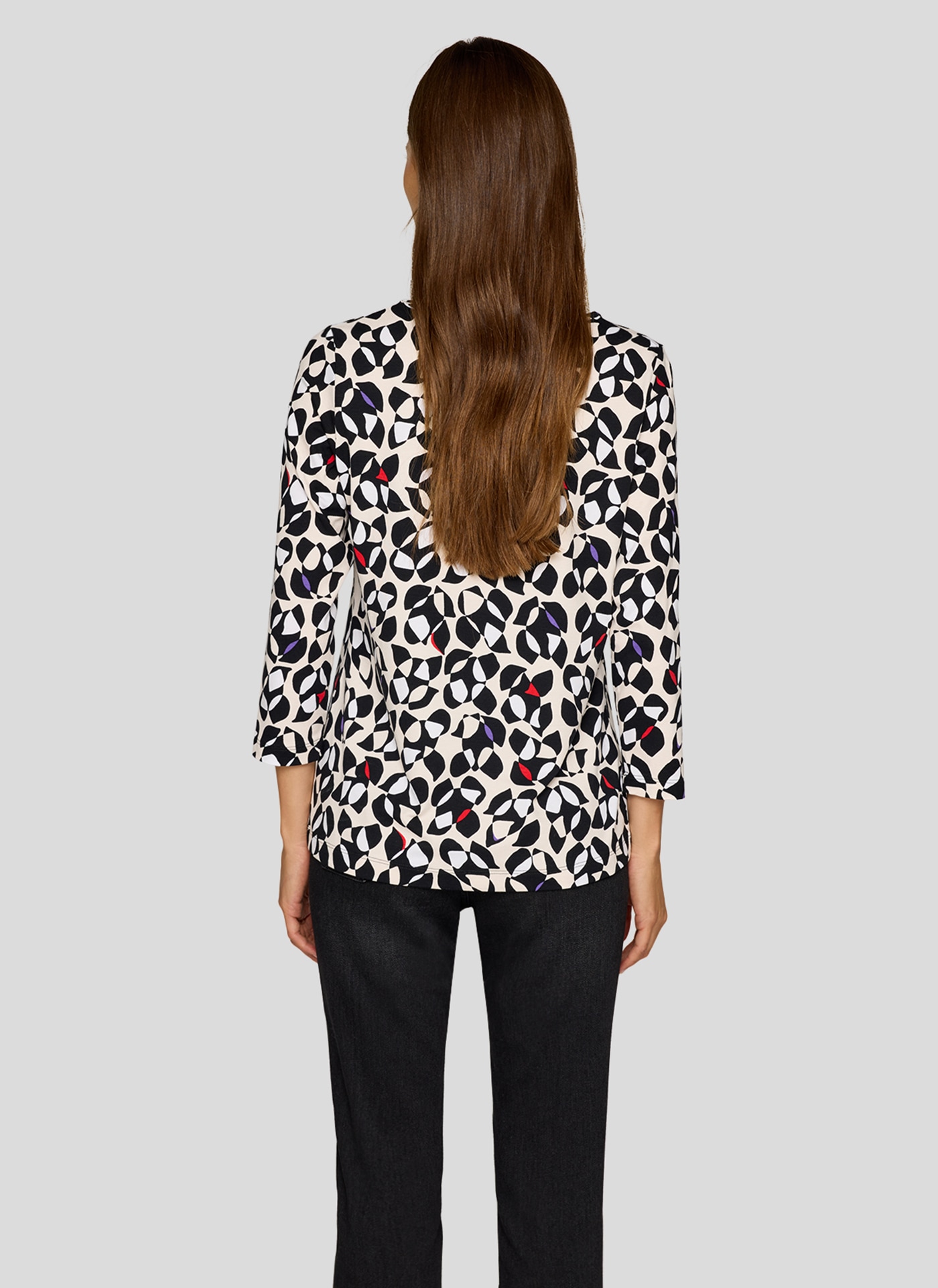 Rabe 3/4-Arm-Shirt, mit All-Over Print