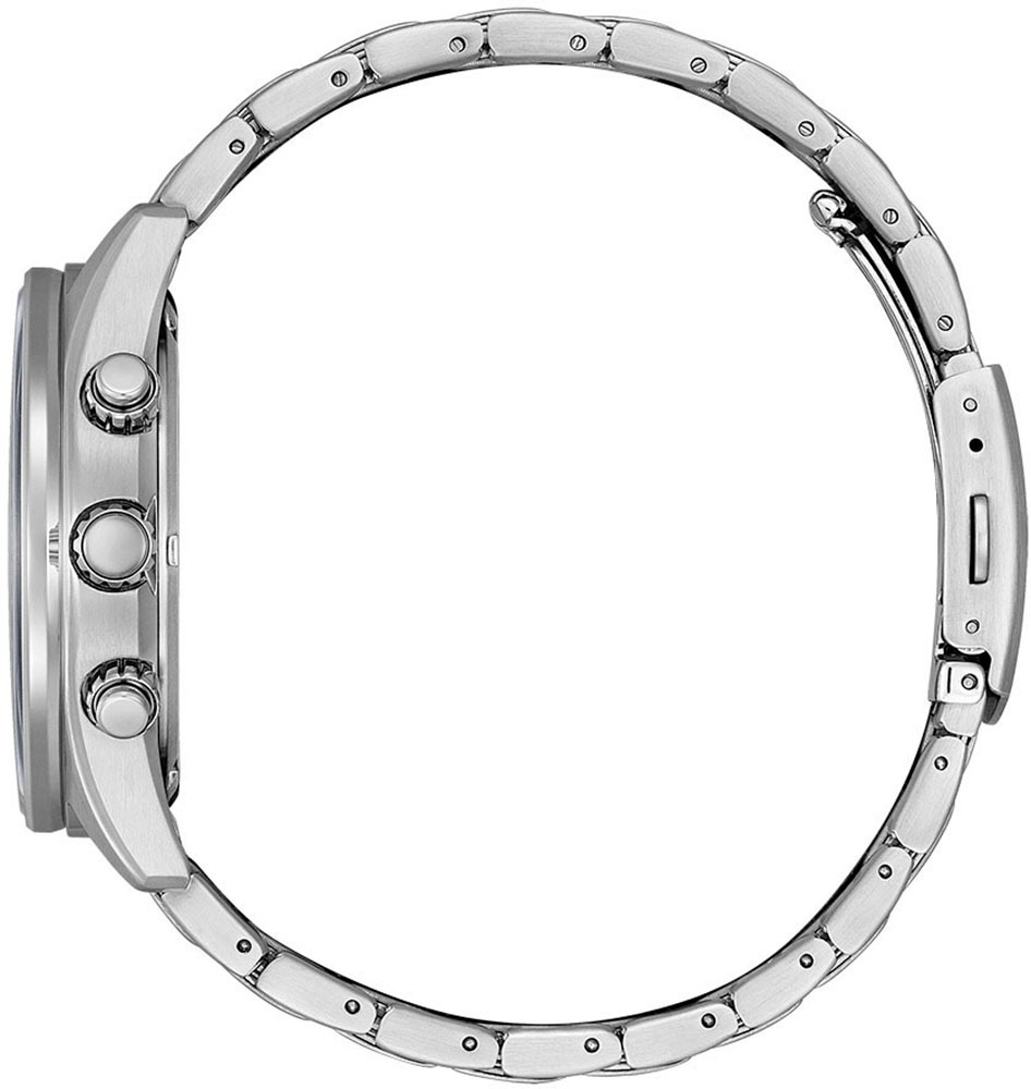 Citizen Chronograph, Armbanduhr, Herrenuhr, Solar, Stoppfunktion, Edelstahlarmband