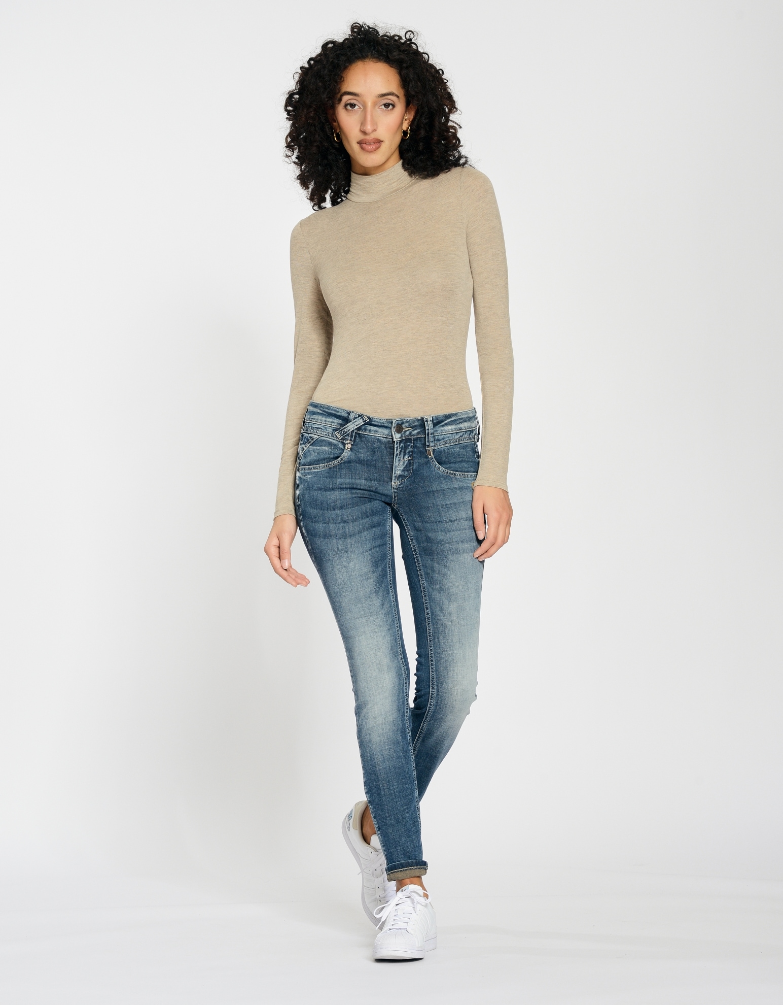 GANG Skinny-fit-Jeans »94NENA«, mit modischer Waschung