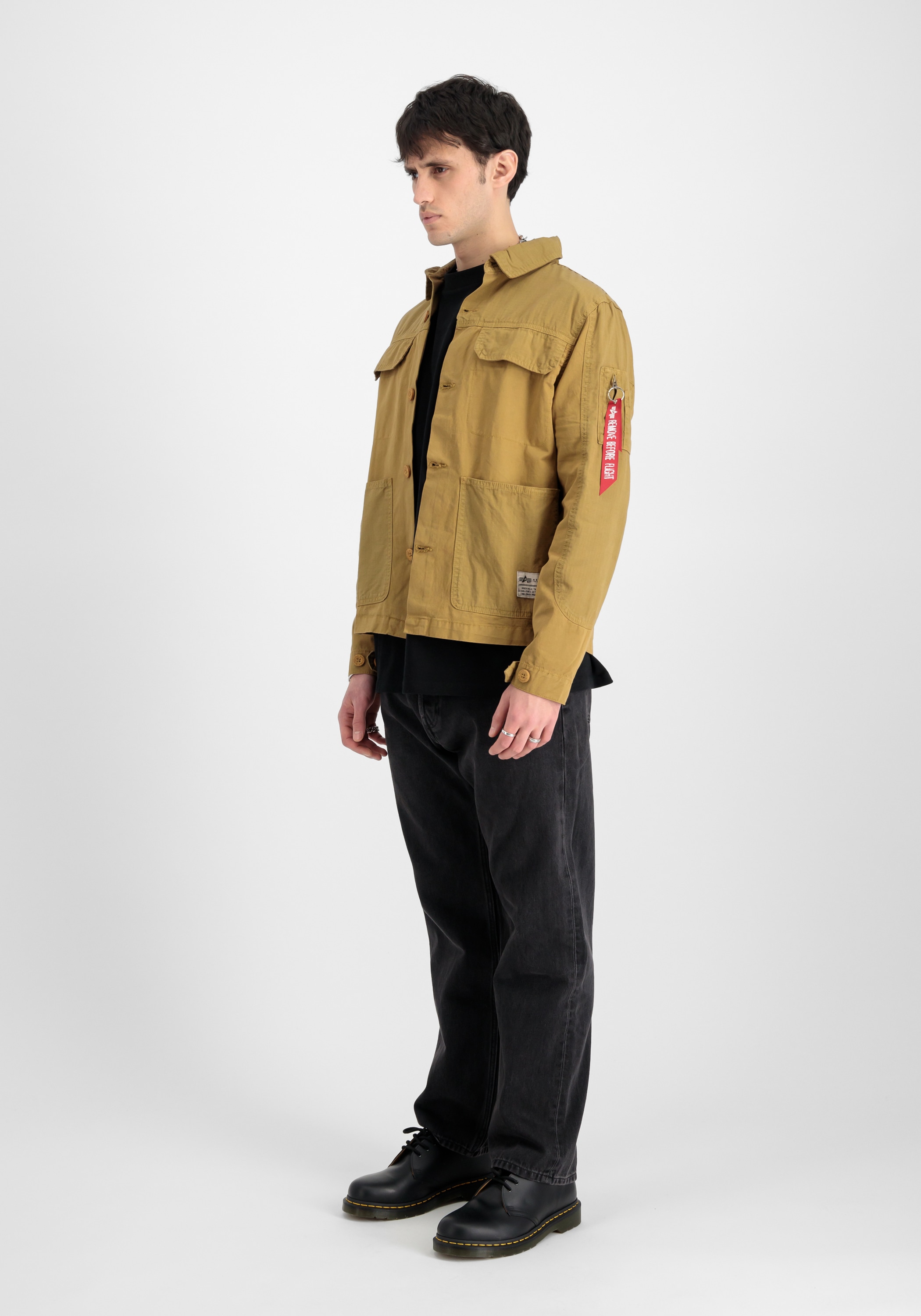 Alpha Industries Hemdjacke »Alpha Industries Men - Overshirts Color Block Overshirt«