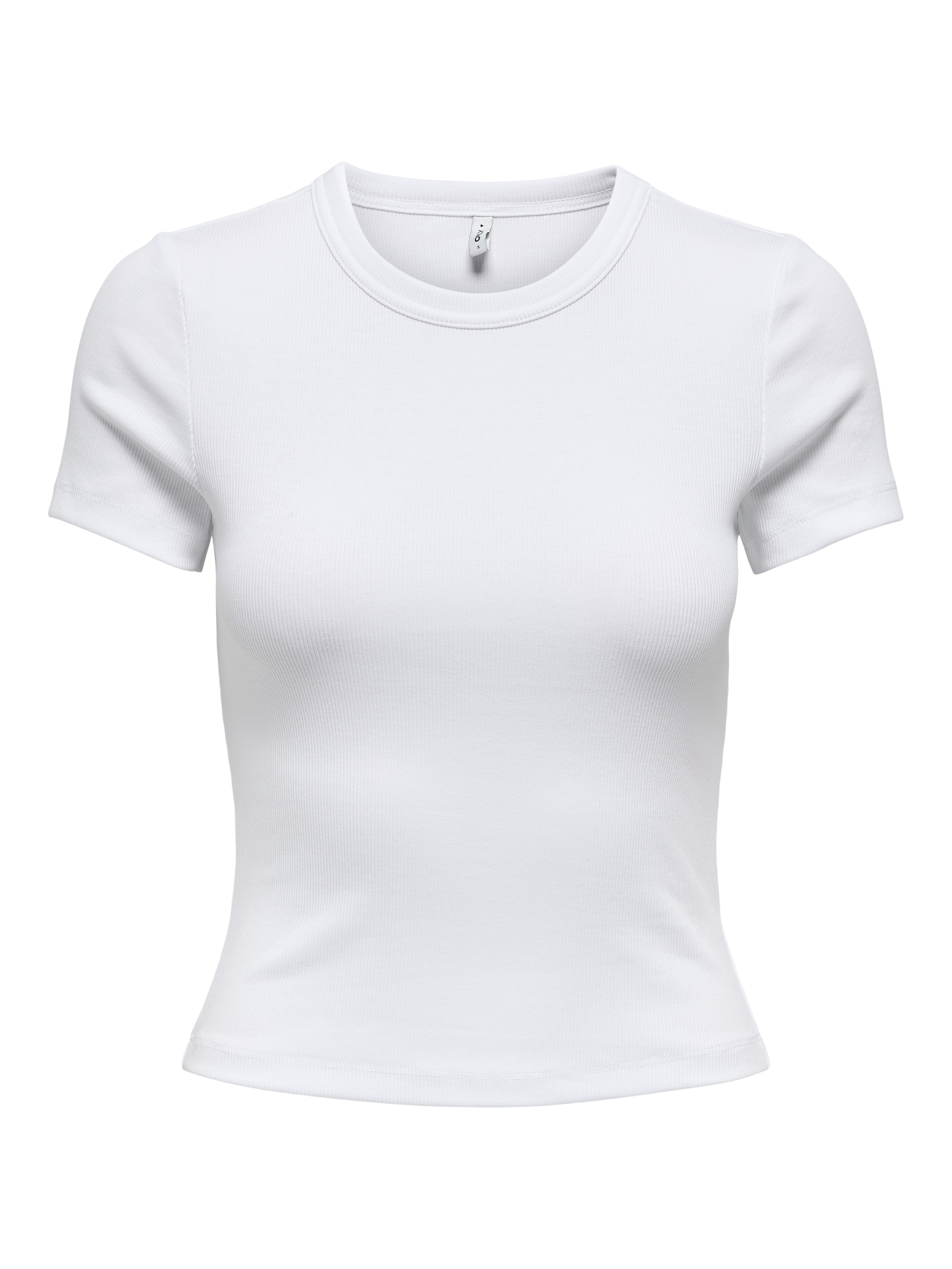 ONLY Kurzarmshirt »ONLVAL S/S O-NECK TOP CC JRS«
