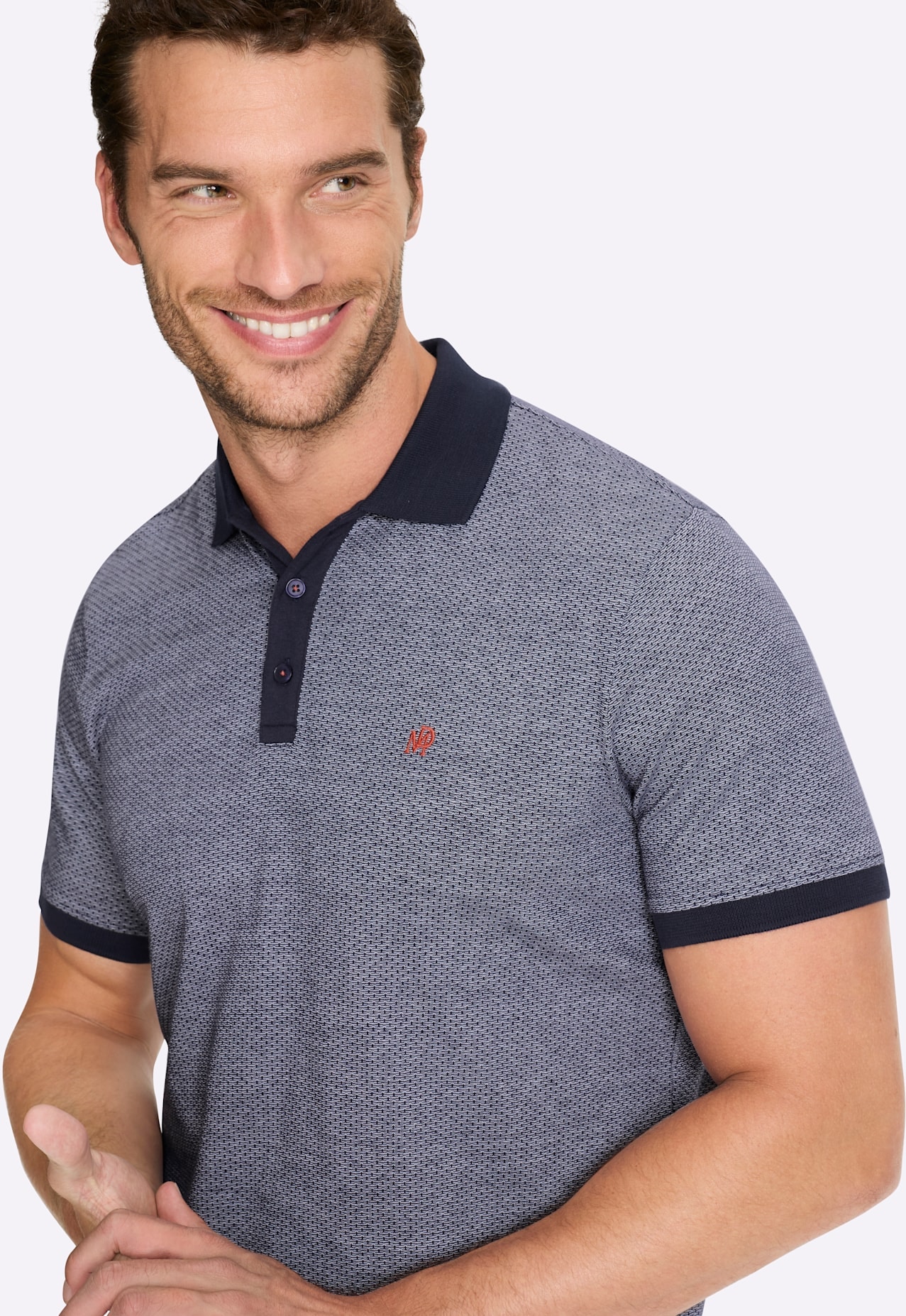 Marco Donati Kurzarmshirt »Kurzarm-Poloshirt«, 1 tlg.
