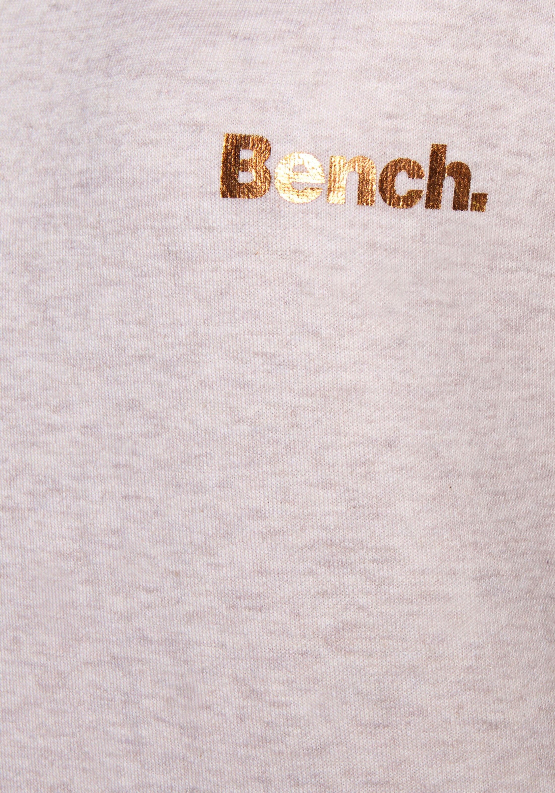 Bench. Loungewear Longsweatshirt »mit Loungeanzug und Layeroptik«, Loungewear, bei OTTOversand Stehkragen in Kängurutasche