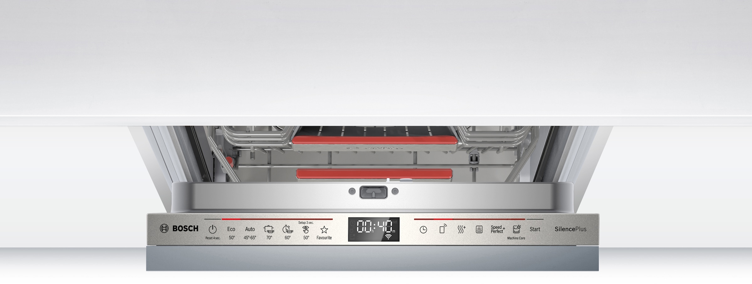 BOSCH vollintegrierbarer Geschirrspüler Serie 6 »SPV6EMX09E« 10 tlg. Maßgedecke