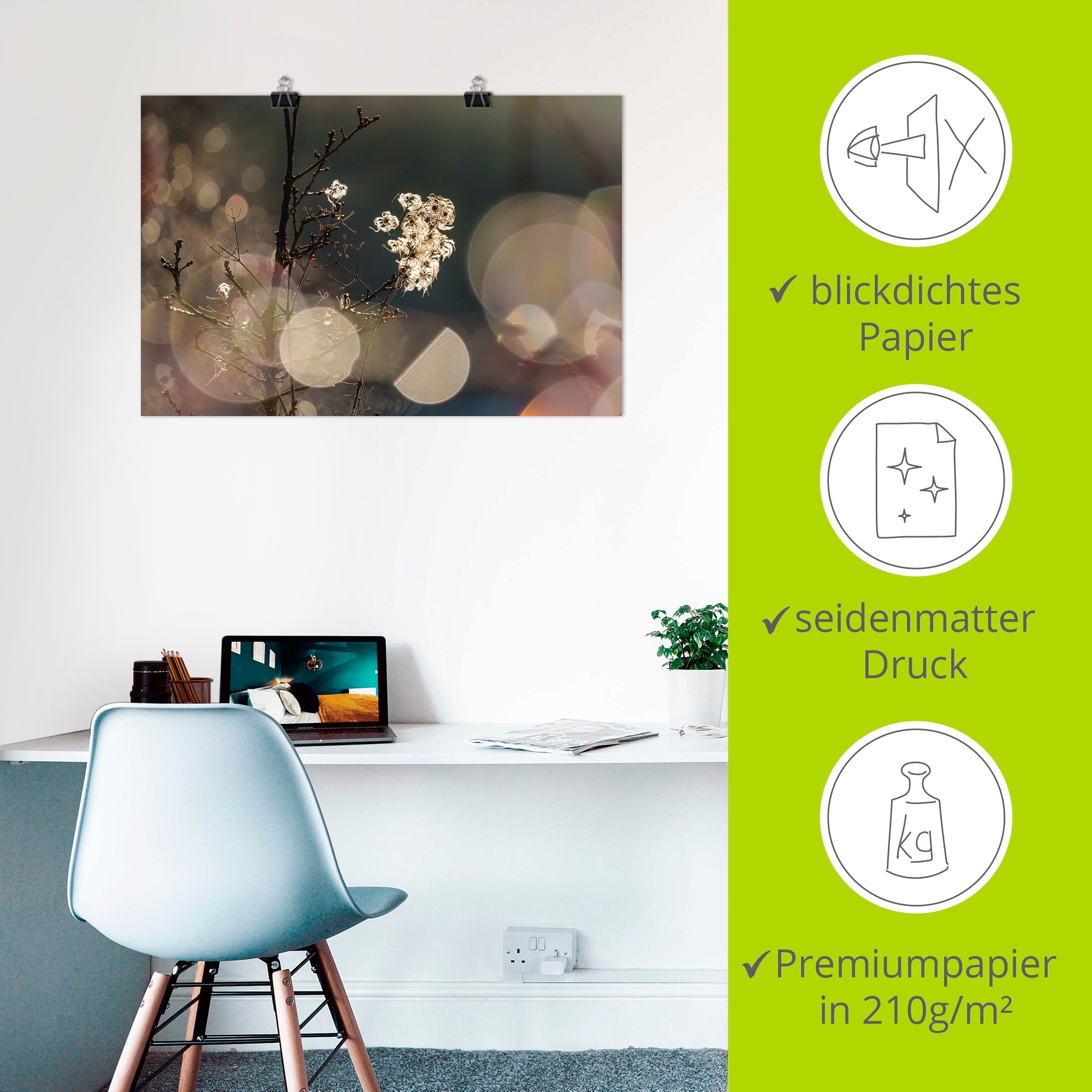 Artland Wandbild »Naturromantik«, Blumenbilder, (1 St.), als Leinwandbild, Poster in verschied. Größen