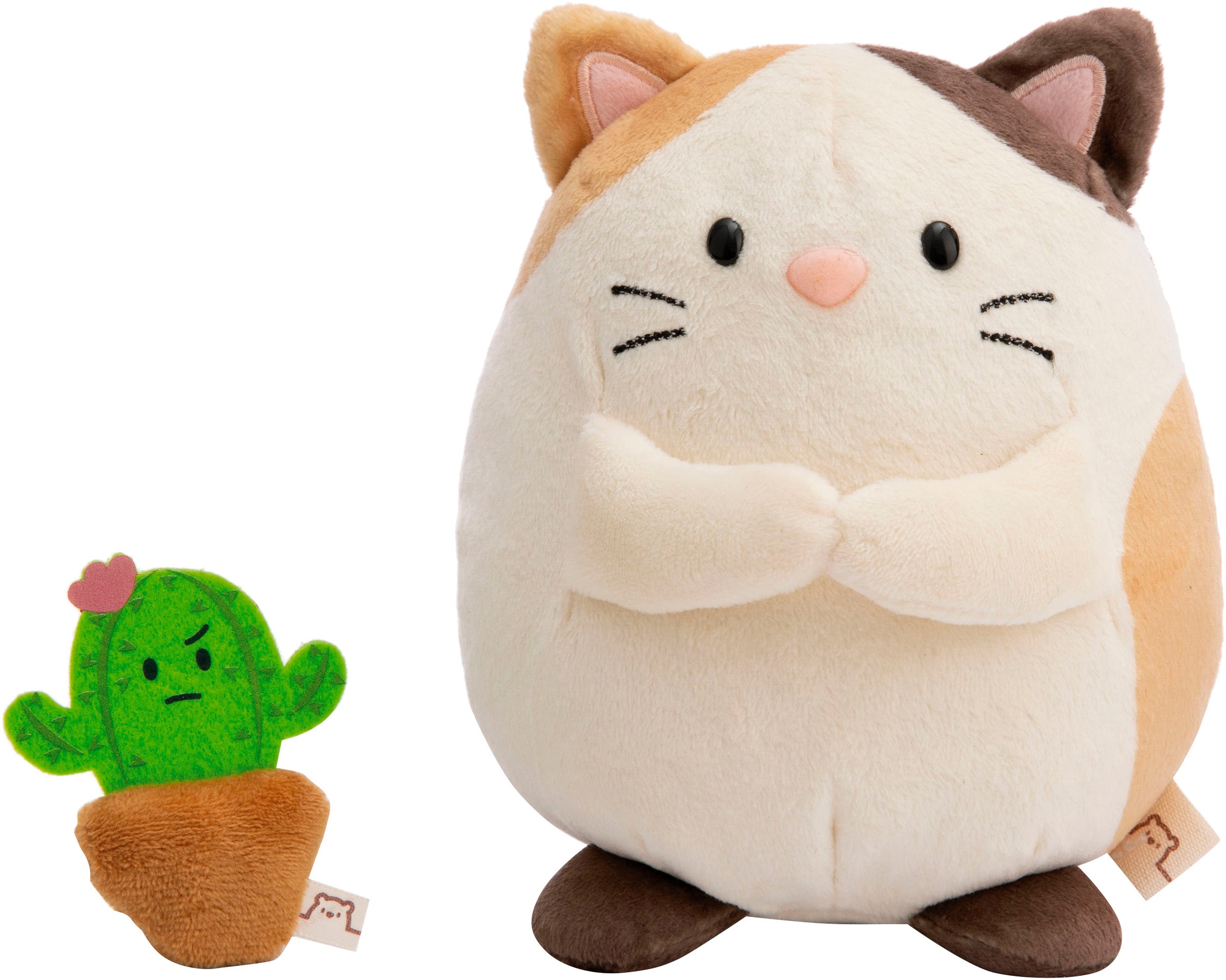 Nici Kuscheltier »mymochi, Katze Angy, 27 cm«, mit Kaktus