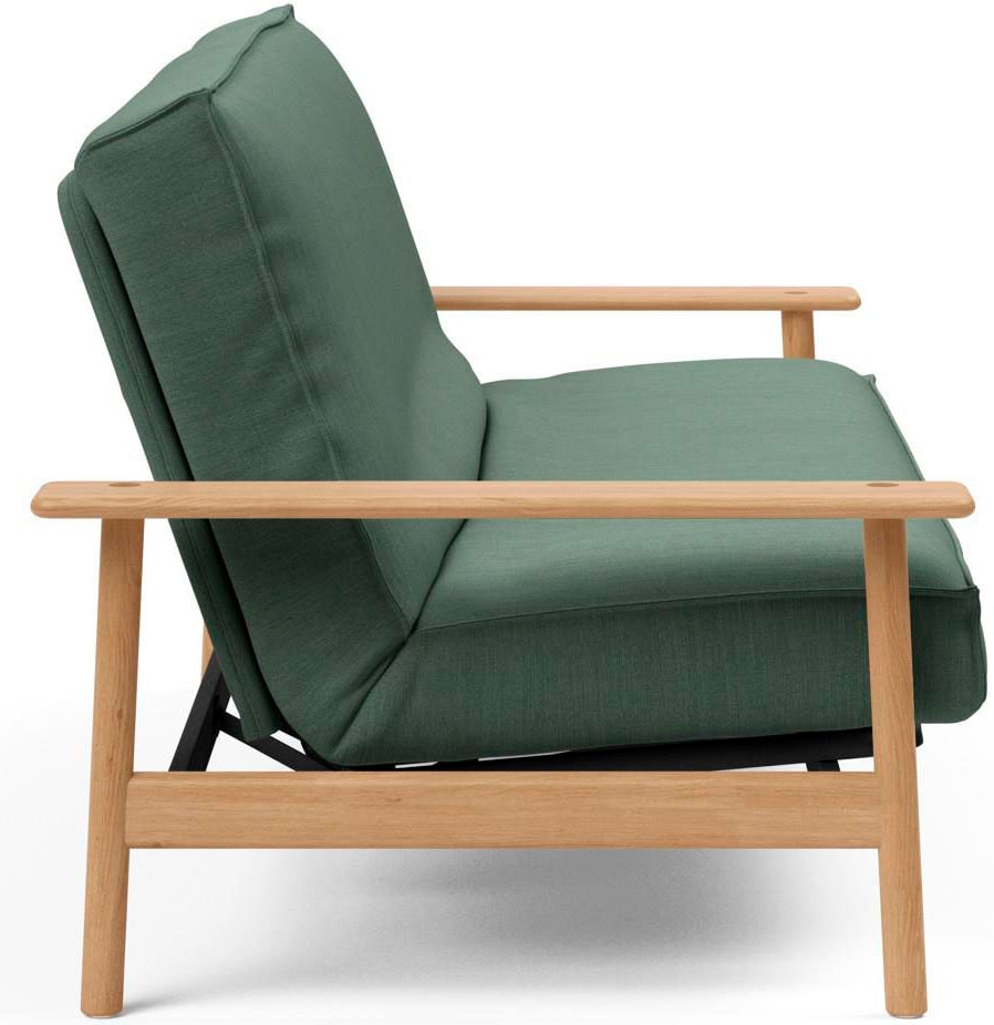 INNOVATION LIVING ™ Schlafsofa »Balder Sofa, Bettfunktion, Relaxsofa, Design mit hohem Komfort«, Rückenlehne 3-fach verstellbar, Dauerschläfer