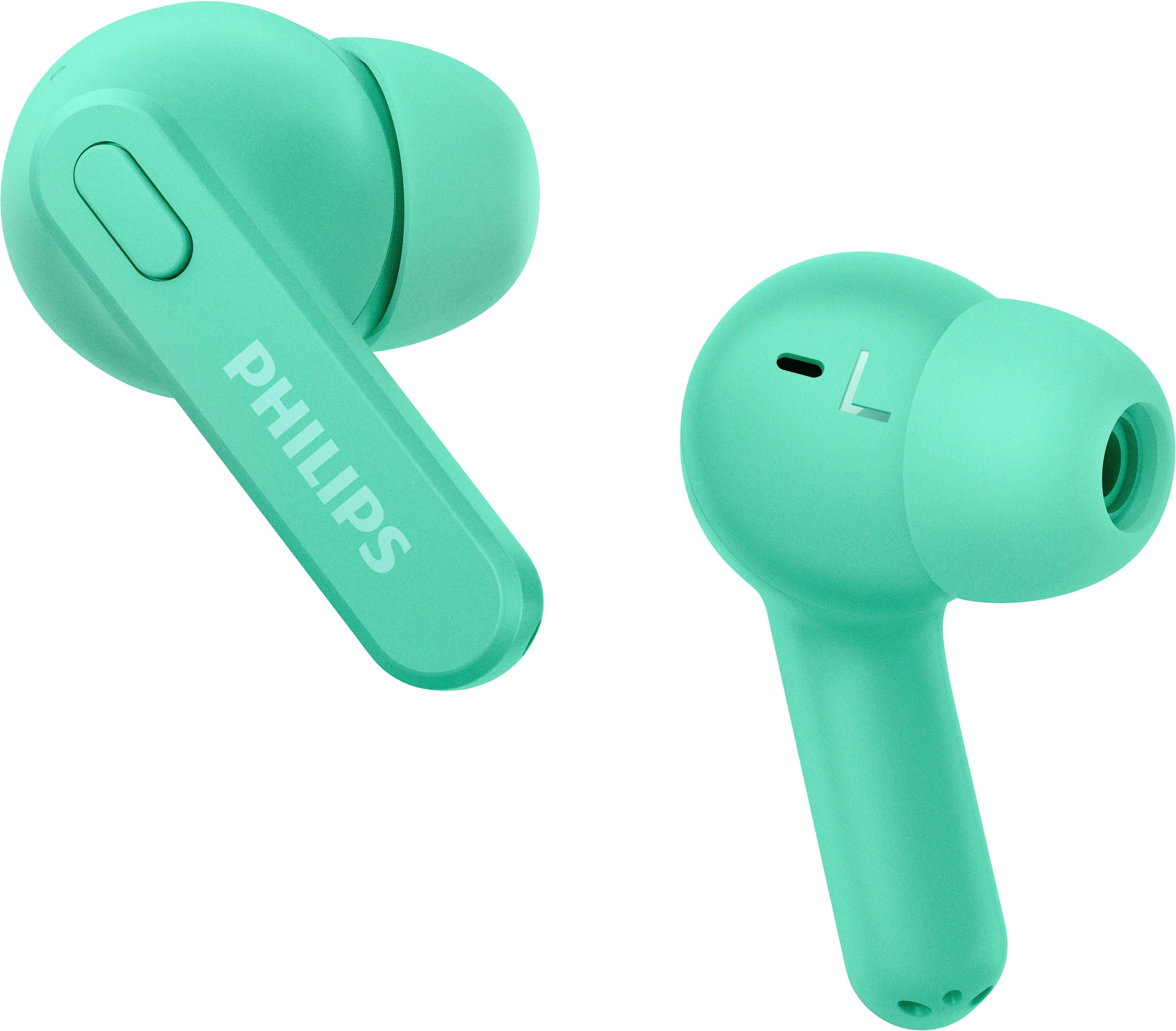 Philips wireless In-Ear-Kopfhörer »TAT2206«, Bluetooth-A2DP Bluetooth-AVRCP Bluetooth-HSP, True Wireless-Multi-Point-Verbindung-Rauschunterdrückung-integrierte Steuerung für Anrufe und Musik