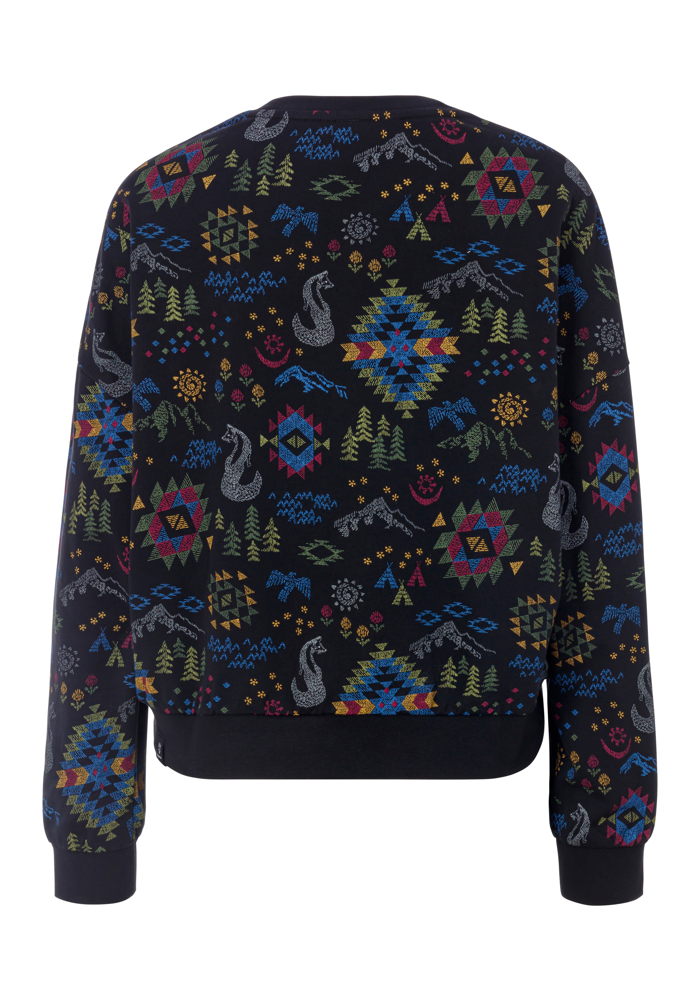 Ragwear Sweatshirt »LOLLITA PRINT GOTS«