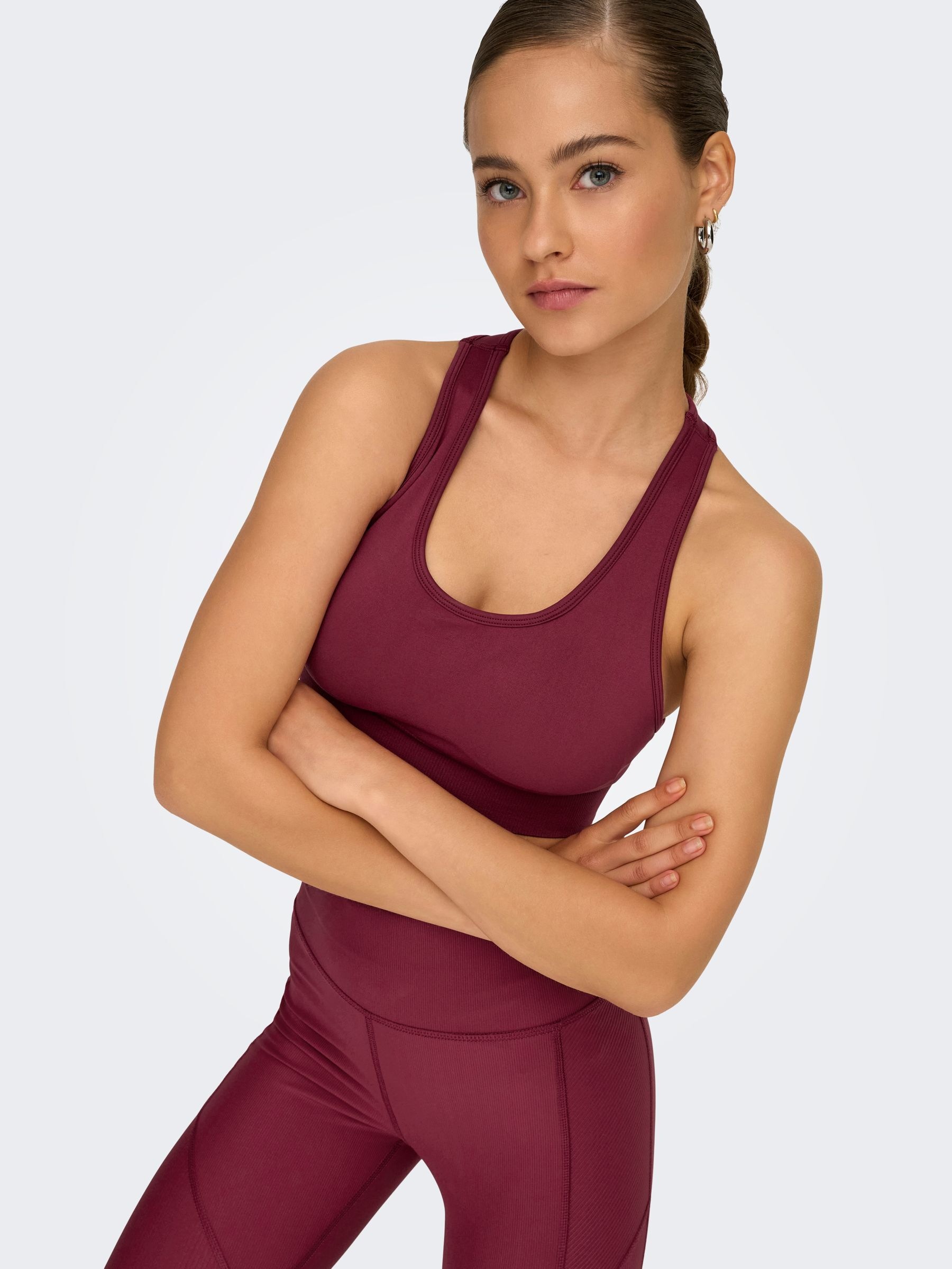 ONLY Play Sport-BH »ONPDAISY SEAM SPORTS BRA - NOOS« nahtlose Verarbeitung