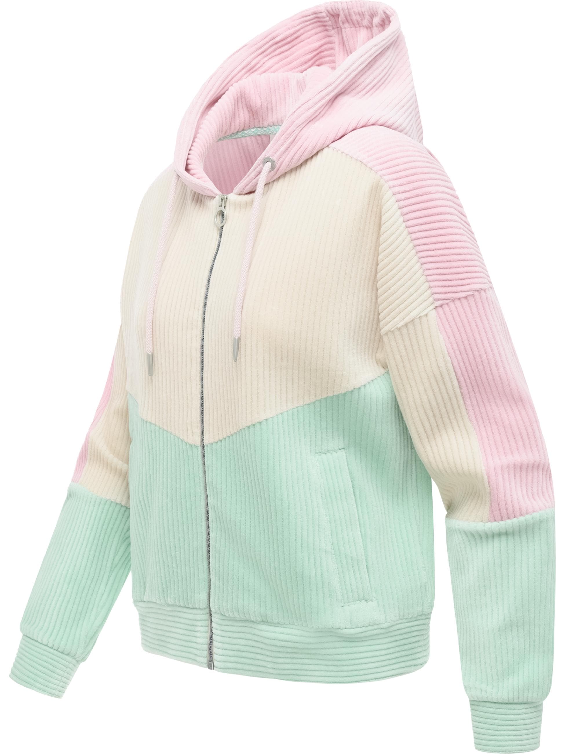 Ragwear Sweatjacke »Sweatjacke Queny Sweat Cordy«