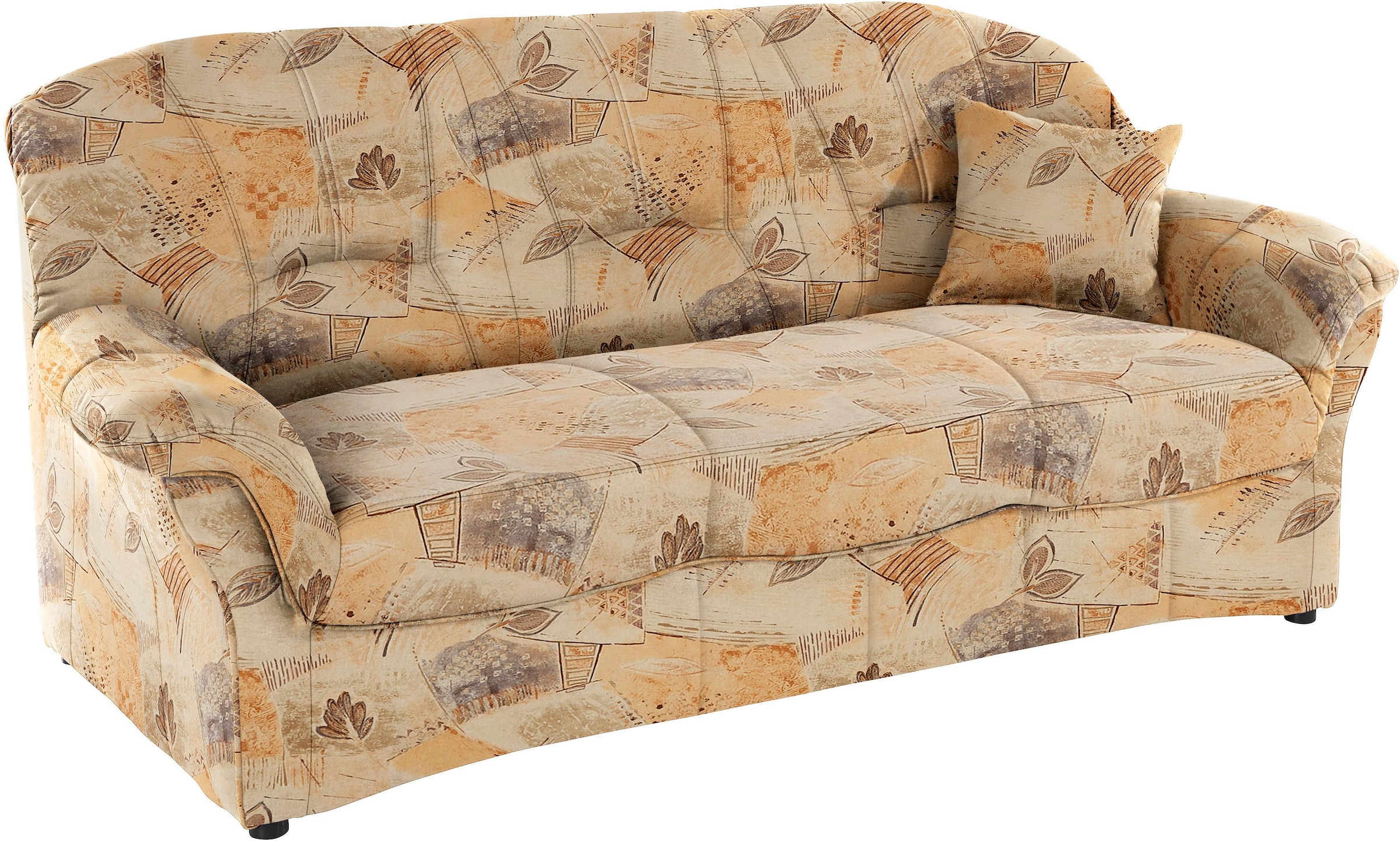 DOMO collection 3-Sitzer »Bahia, bequem und komfortabel, zeitloses & elegantes Sofa«, inklusive Federkern
