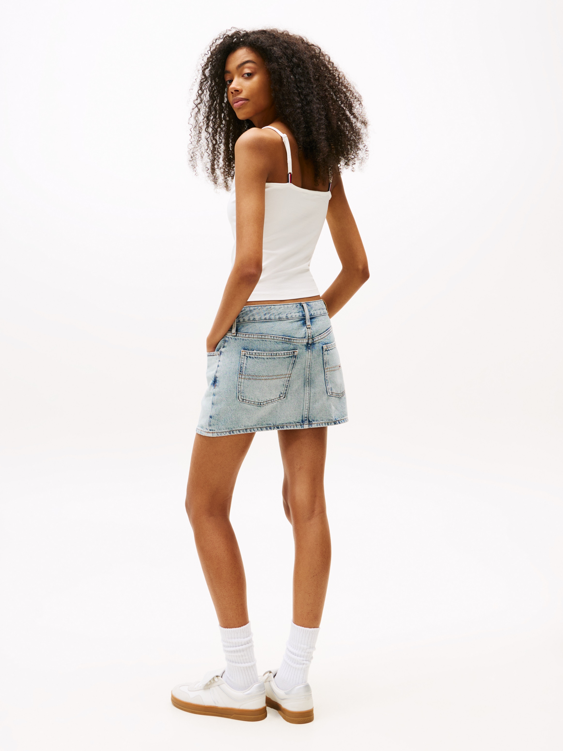 Tommy Jeans Curve Spaghettitop »TJW ESSENTIAL STRAP TOP EXT«, in Großen Größen, Spaghettiträger