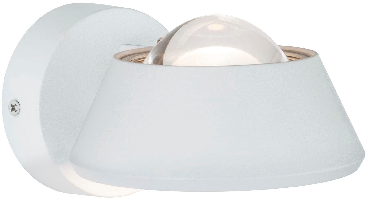 Paulmann LED Wandleuchte »Sabik«, 1 flammig, Leuchtmittel LED-Modul | LED fest integriert, Sabik IP44 9 / 1x4W, LED-Modul