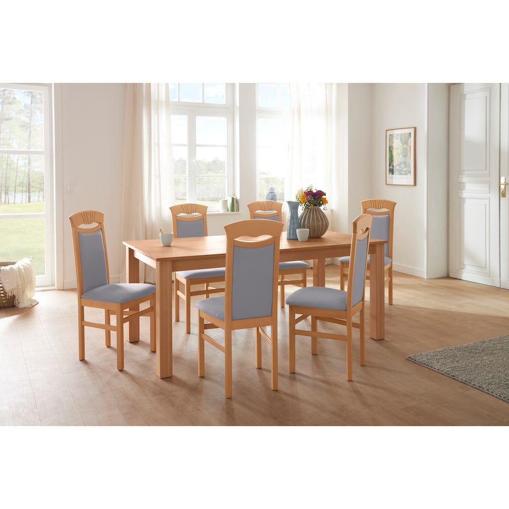 Home affaire Essgruppe »Luisa + Franz Set«, (Set, 7 tlg., 7tlg)