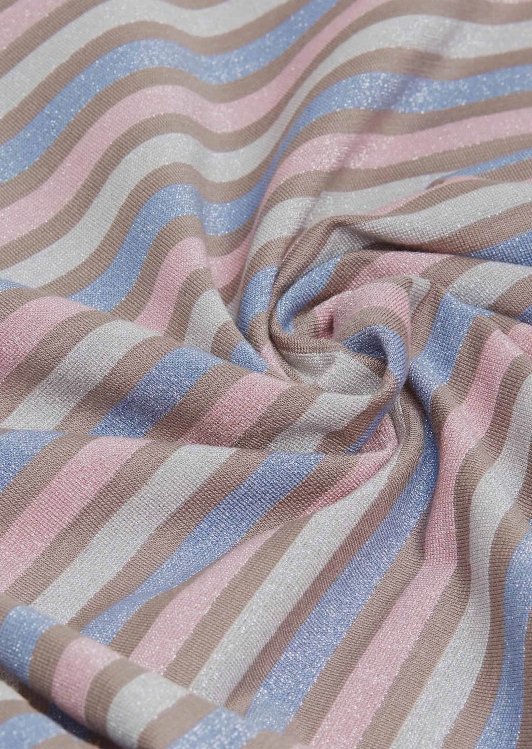 GOLDNER Rollkragenpullover »Hautsympathisches Ringelshirt mit Rollkragen« Schöner Schimmer durch eingearbeitetes Glanzgarn