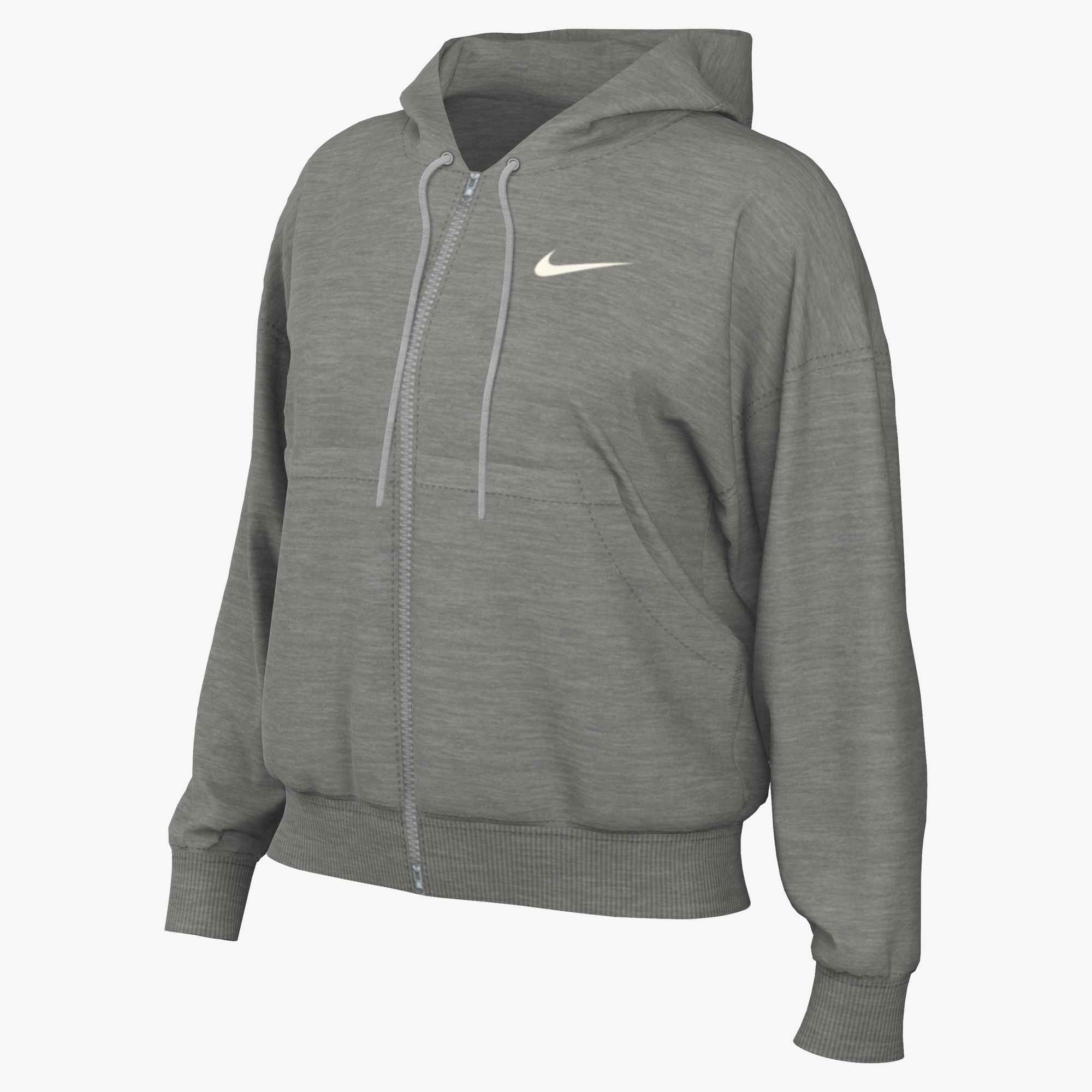 Nike Sportswear Kapuzensweatshirt »W NSW PHNX FLC FZ OS HOODIE«, Oversize-Schnitt, mit Reißverschluss, mit Kängurutasche

