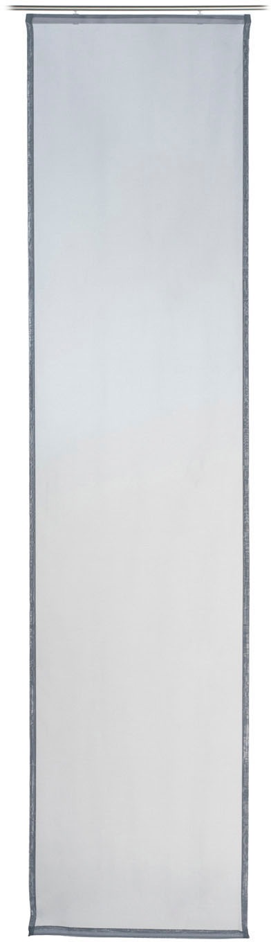 Gözze Schiebegardine »Sambia Schiebevorhang« Paneelwagen 1 Stk. tlg. HxB: 245x60, Voilé Uni, inklusive Montagezubehör