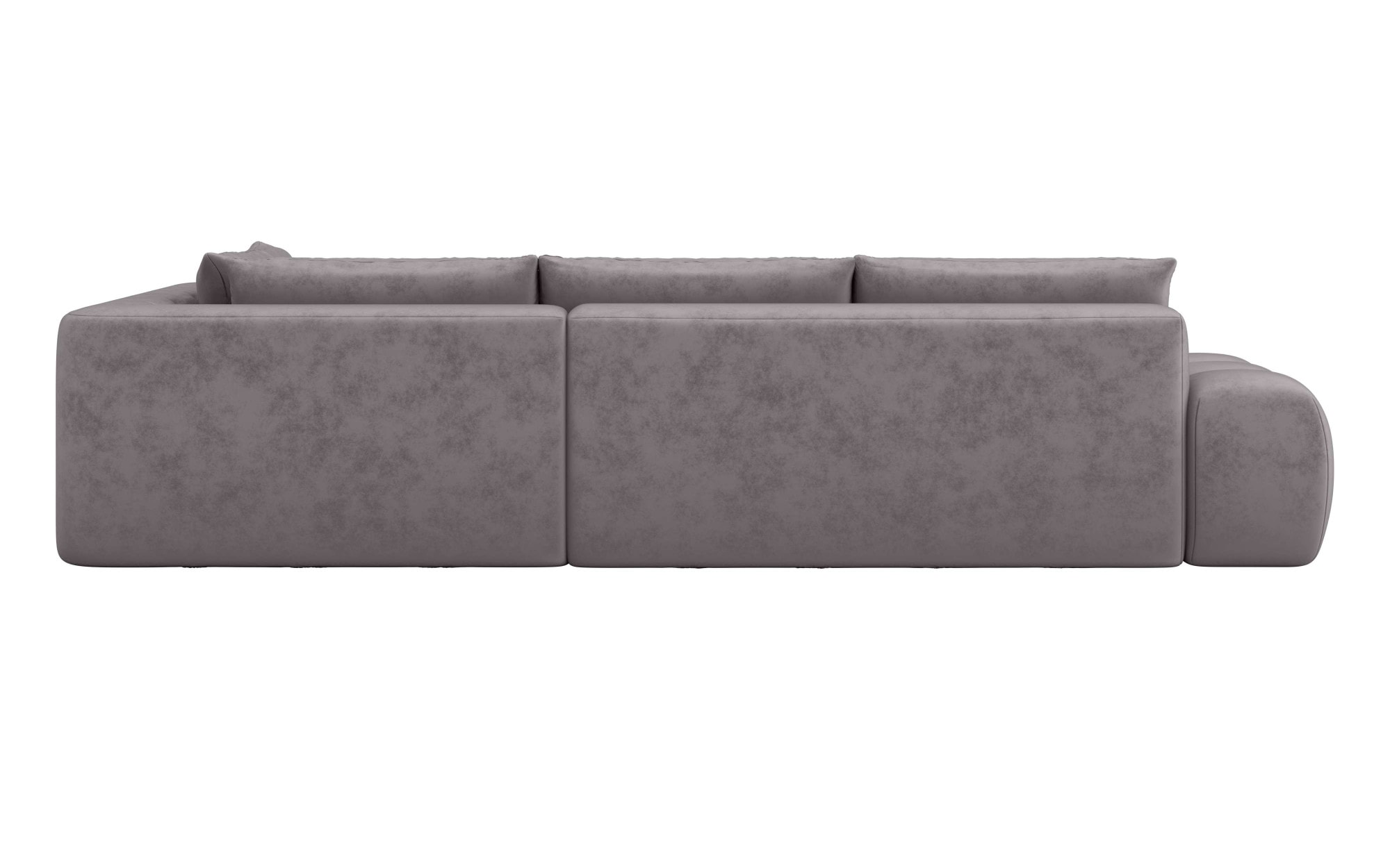 INOSIGN Ecksofa »AZITA klein, L-Form, elegant und bequem Designsofa«, lose Rückenkissen, traumhafte Steppung, Maße B/T/H: 296/176,5/89 cm