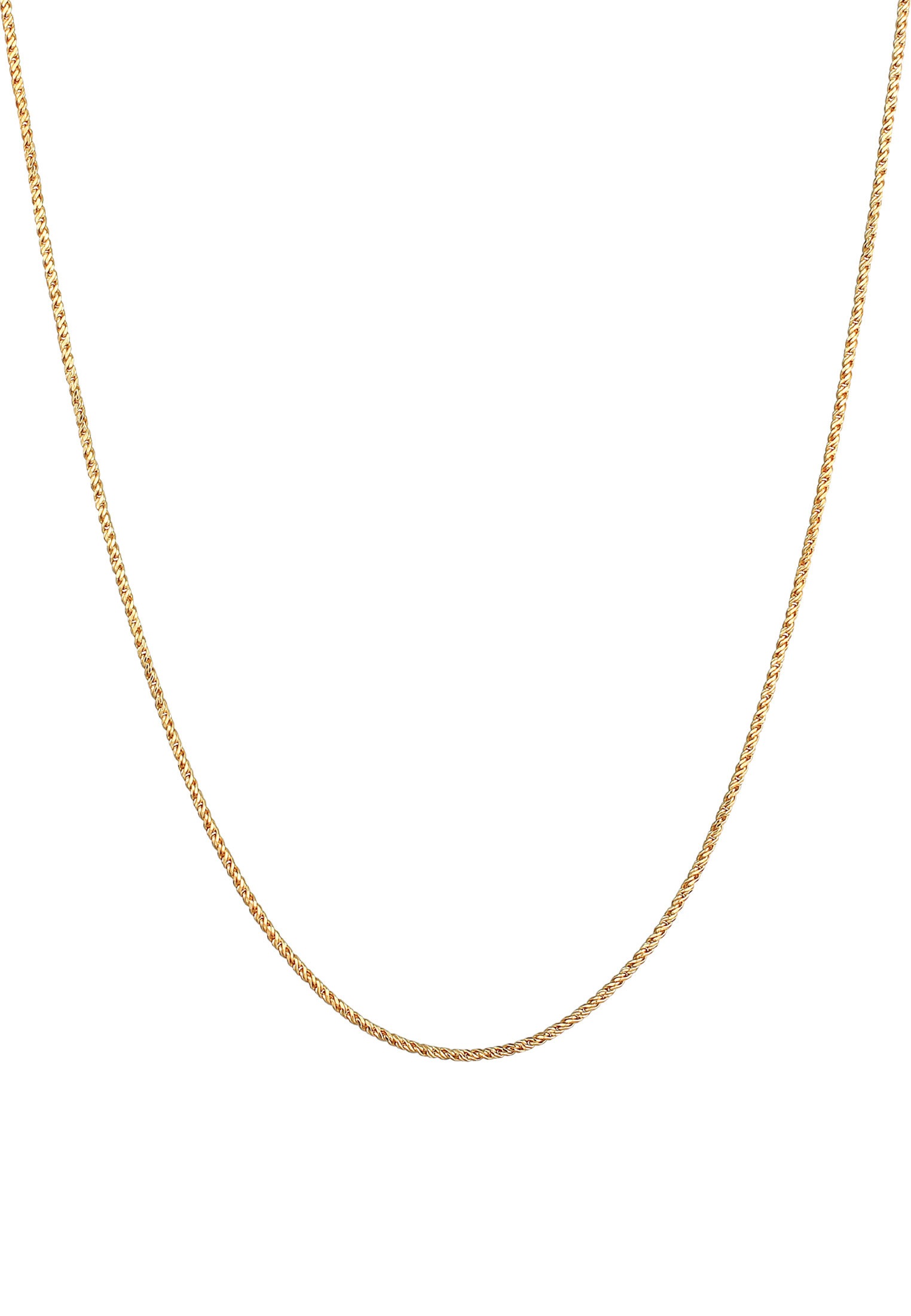 Kuzzoi Silberkette »Halskette Herren Kordelkette Gedreht Fein ca.2 mm 925 Silber«