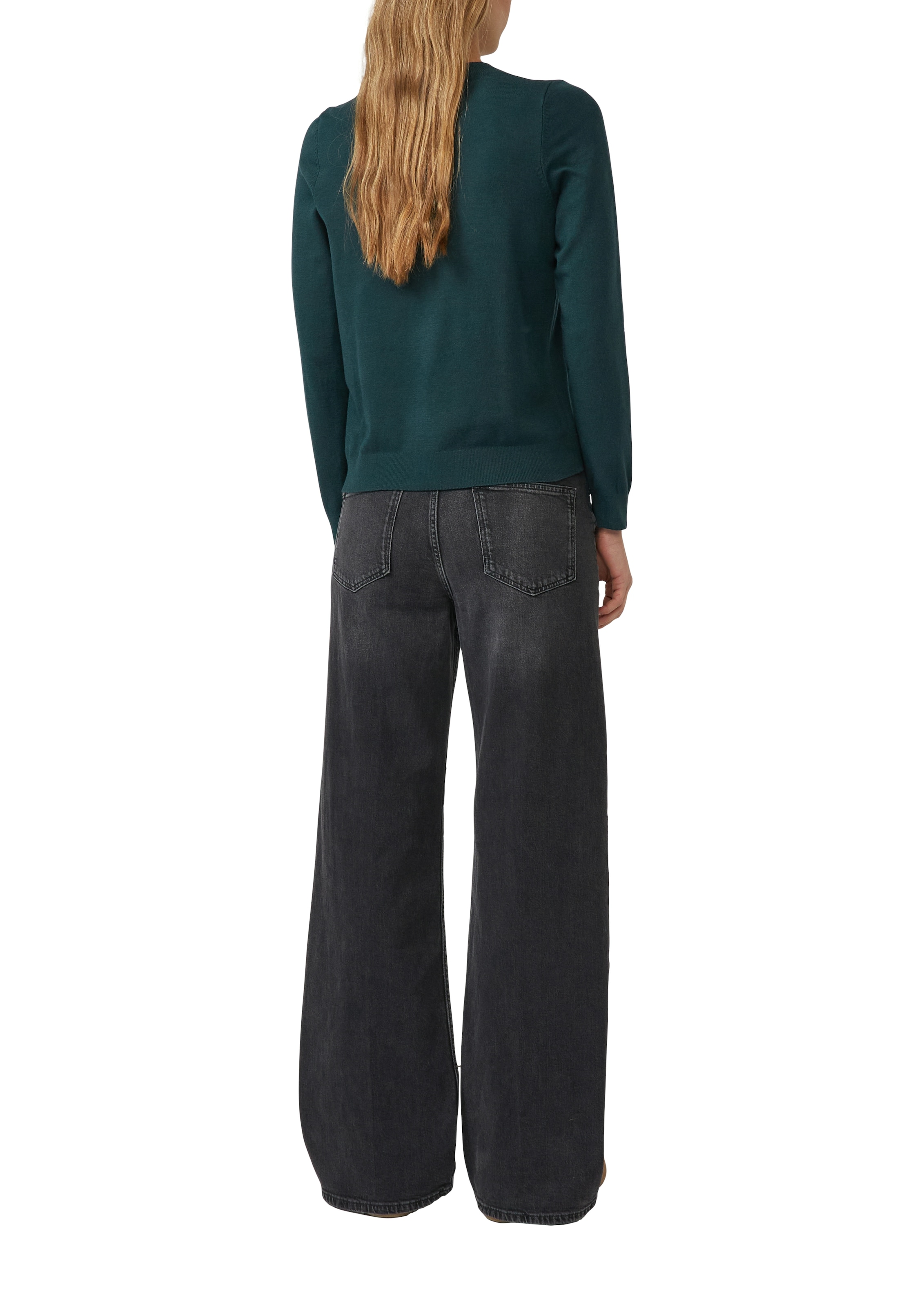 s.Oliver Strickpullover, mit Stehkragen