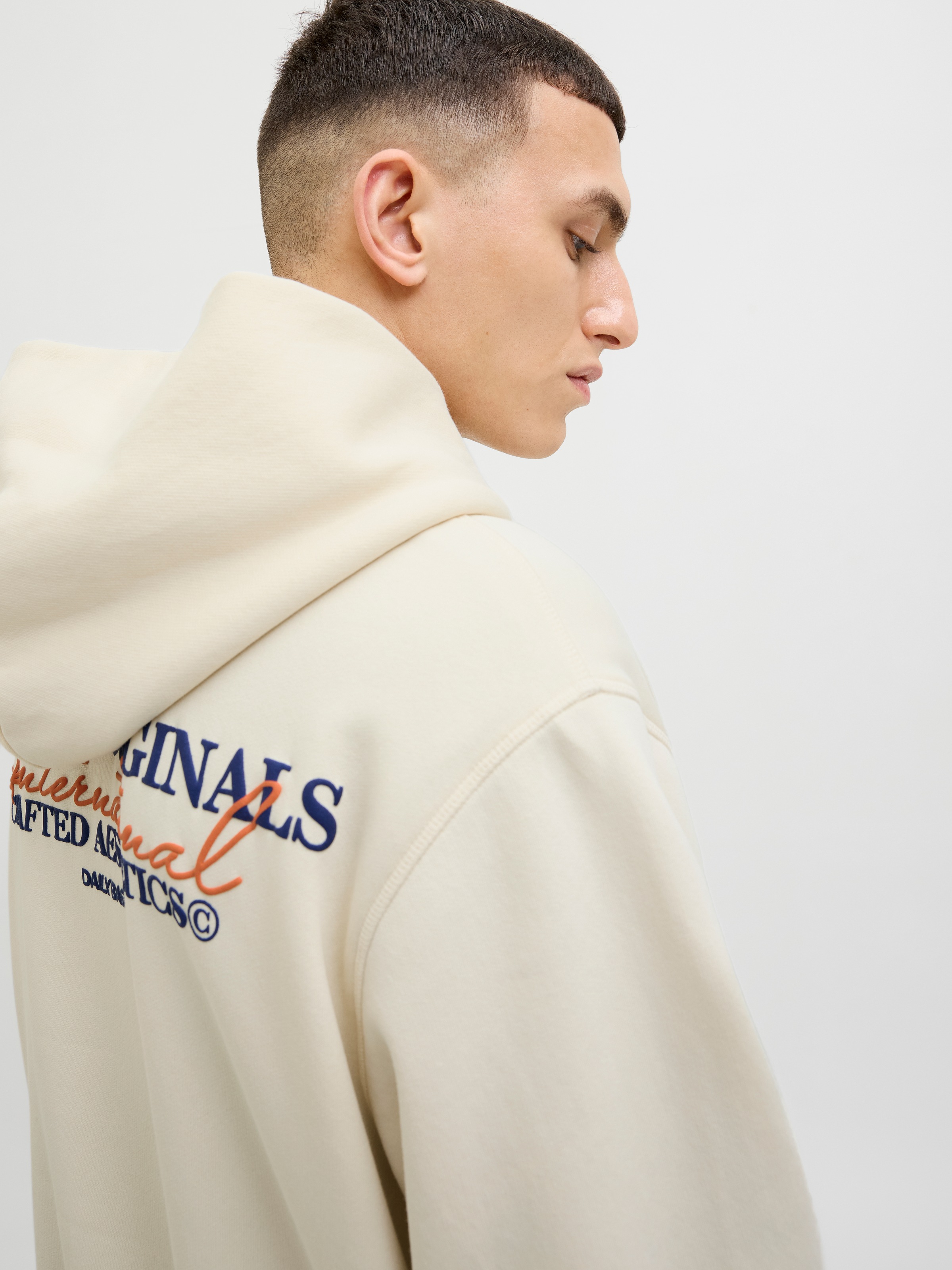 Jack & Jones Kapuzensweatshirt »JORISLINGTON BACK SWEAT HOOD SN«