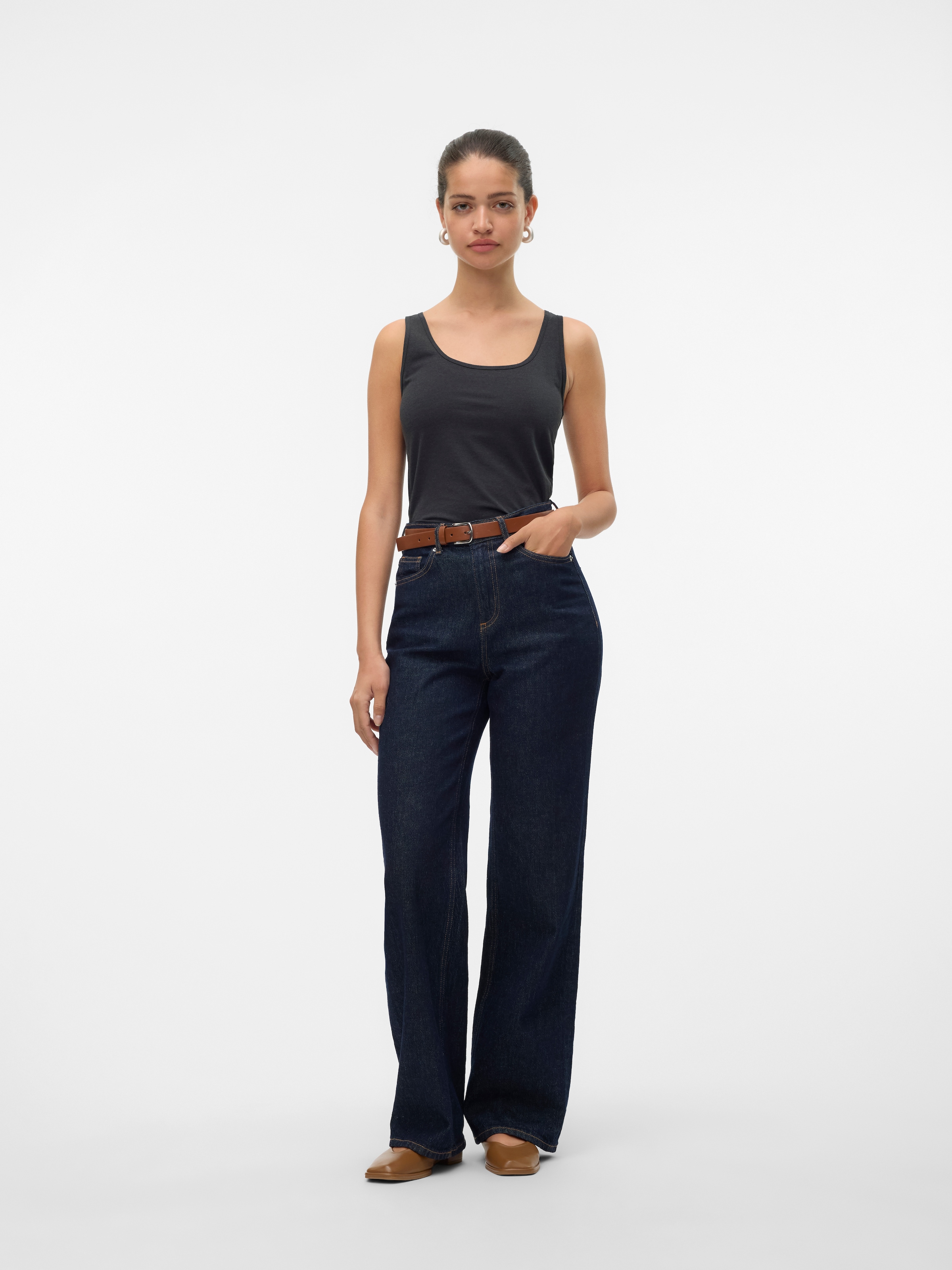 Vero Moda Shirttop »VMLULU LONG TANK TOP JRS GA NOOS«
