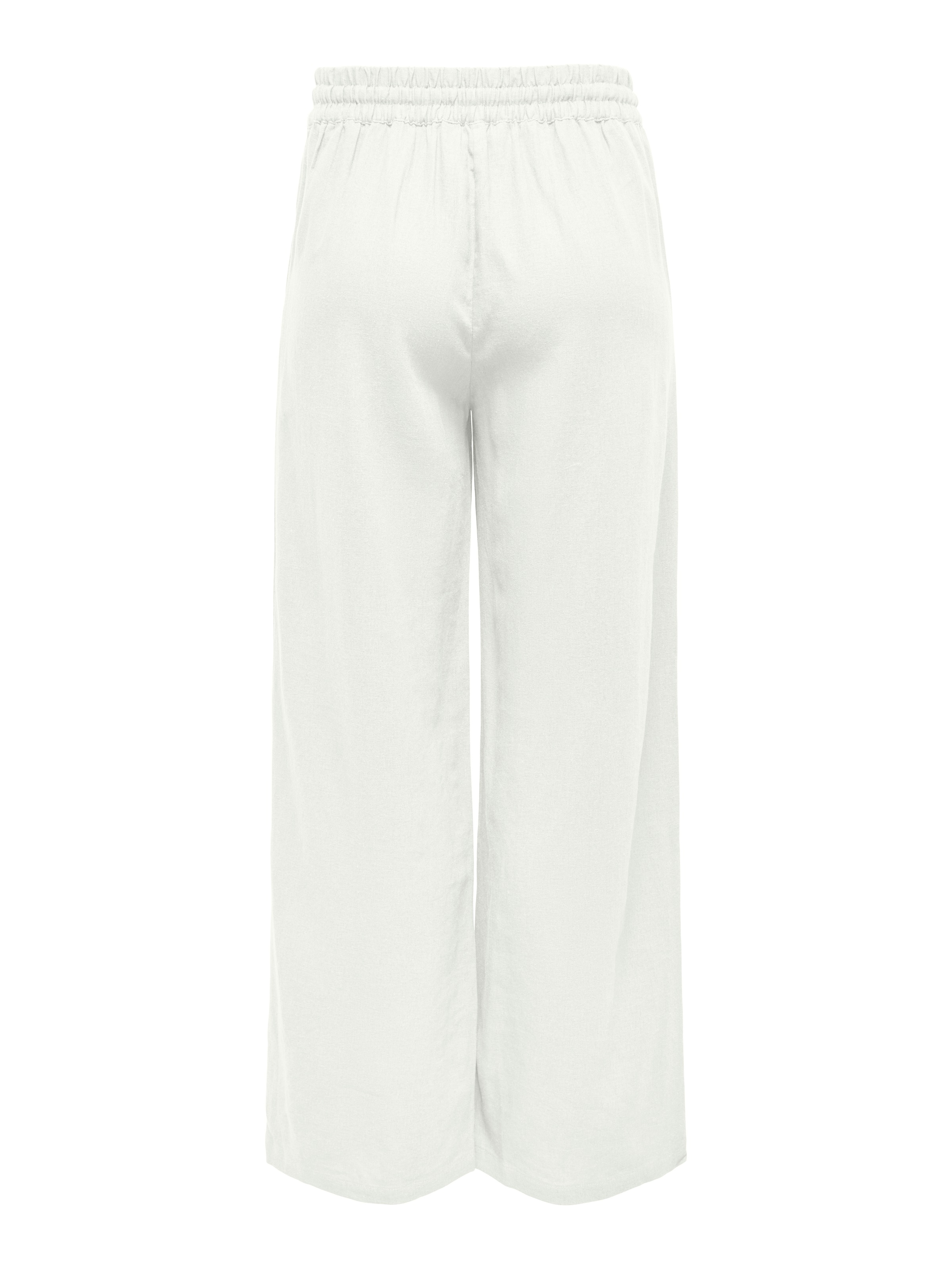 JDY Leinenhose »JDYSAY LINEN HW WIDE PANT WVN NOOS«