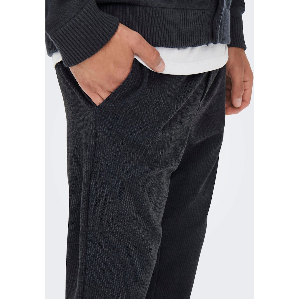 ONLY & SONS Chinohose »ONSLINUS TAP STRIPE 3492 PANT«