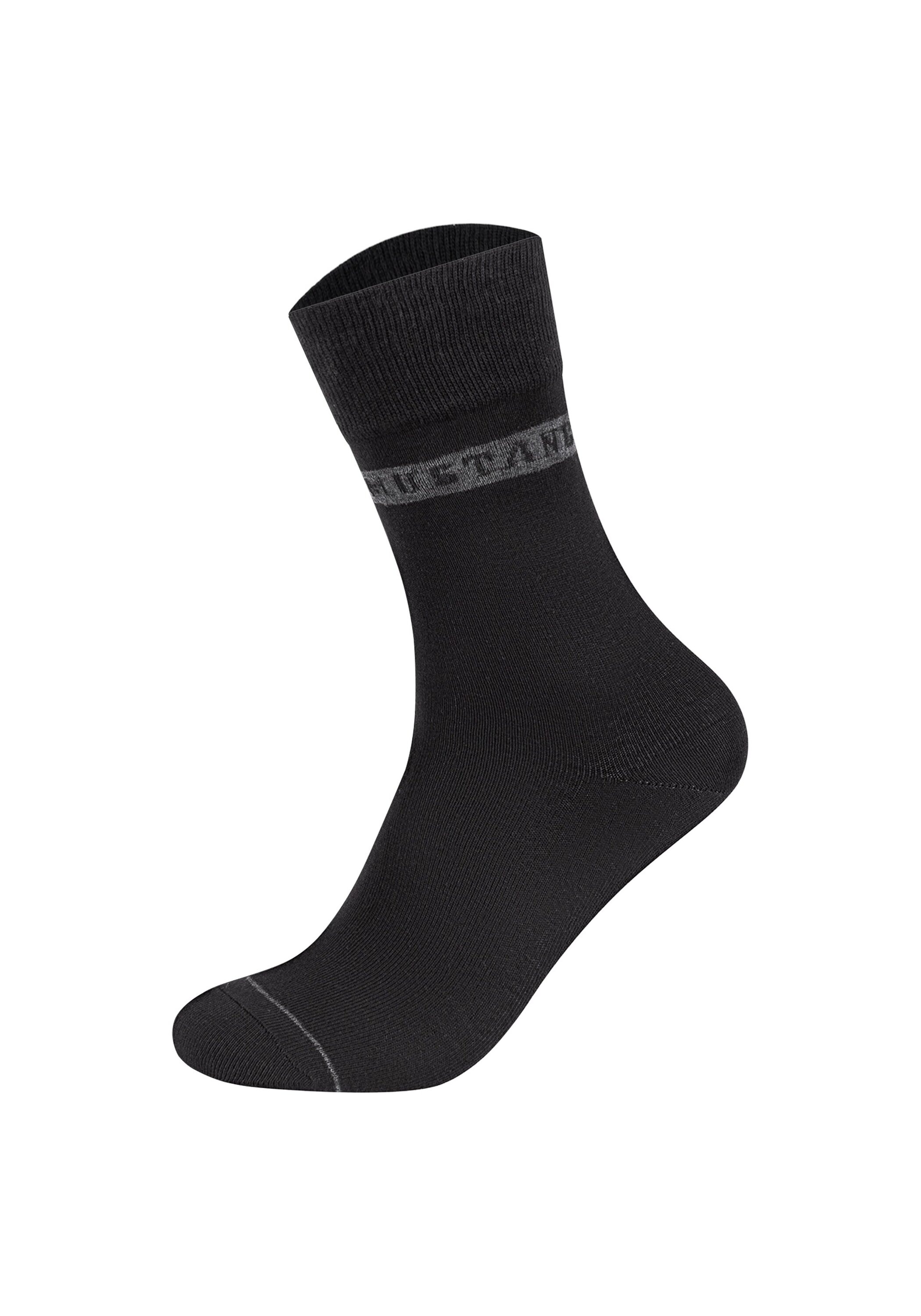MUSTANG Kurzsocken »Socken Casual Organic Cotton Socks 6-Pack 6er Pack« 6 Paar tlg.