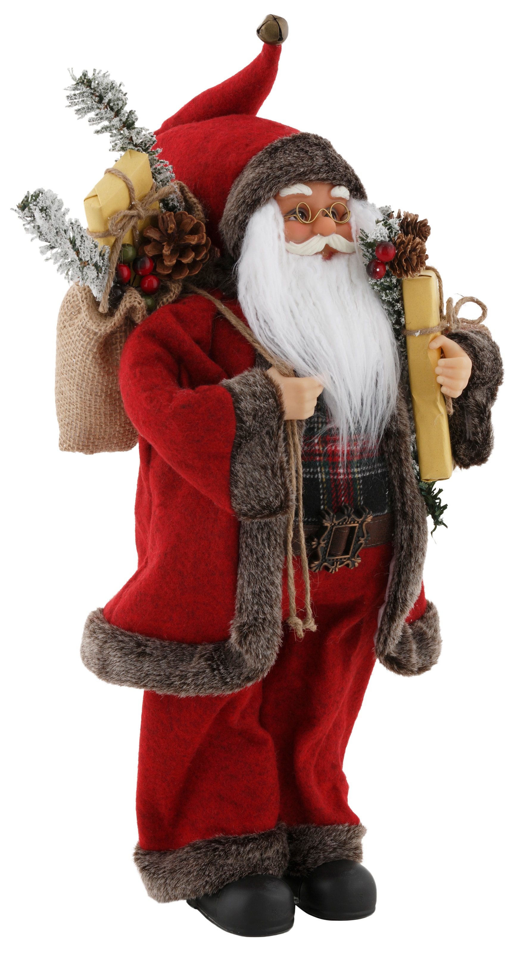 rot«, Sack Weihnachtsmann »Weihnachtsdeko 45,5 cm mit bei und Geschenken, ca. my home OTTO Höhe