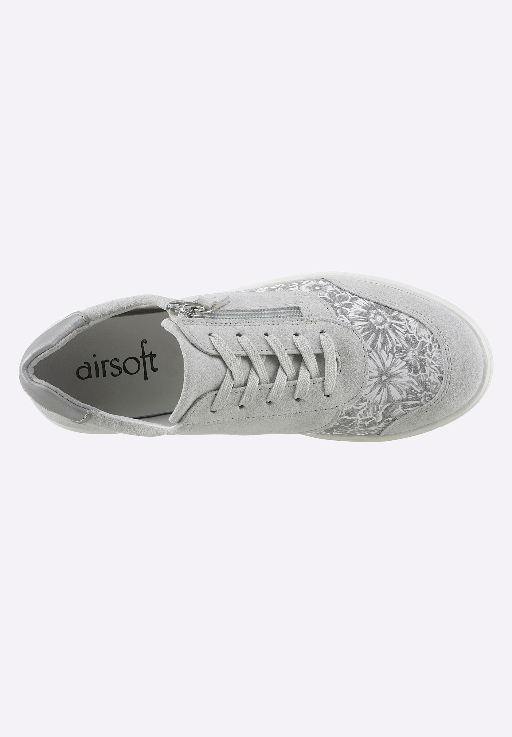 airsoft modern+ Schnürschuh »Sneaker Sneaker für orthopädische Einlagen geeignet«