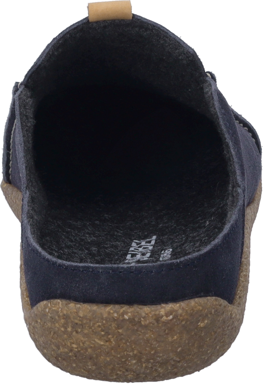 Josef Seibel Hausschuh »Vince 02«  Schlupfschuh mit Kontrastbesatz und Logoprägung, H-Weite