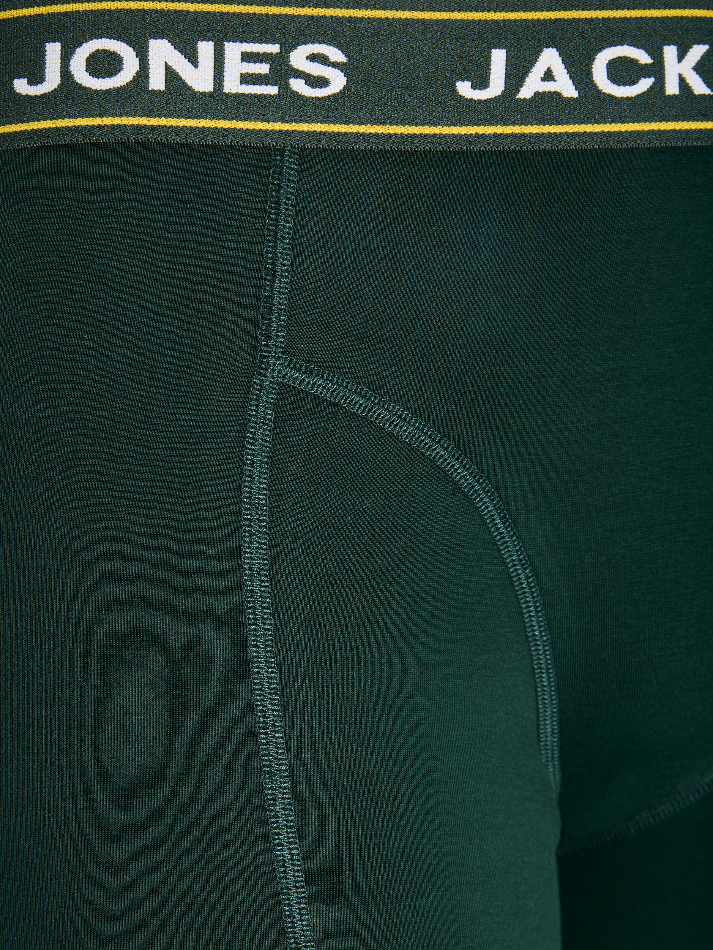 Jack & Jones PlusSize Trunk »JACMAX SOLID TRUNKS 5 PACK BTW PLS« Packung, 5 Stk. Baumwollmischung, elastisches Bündchen