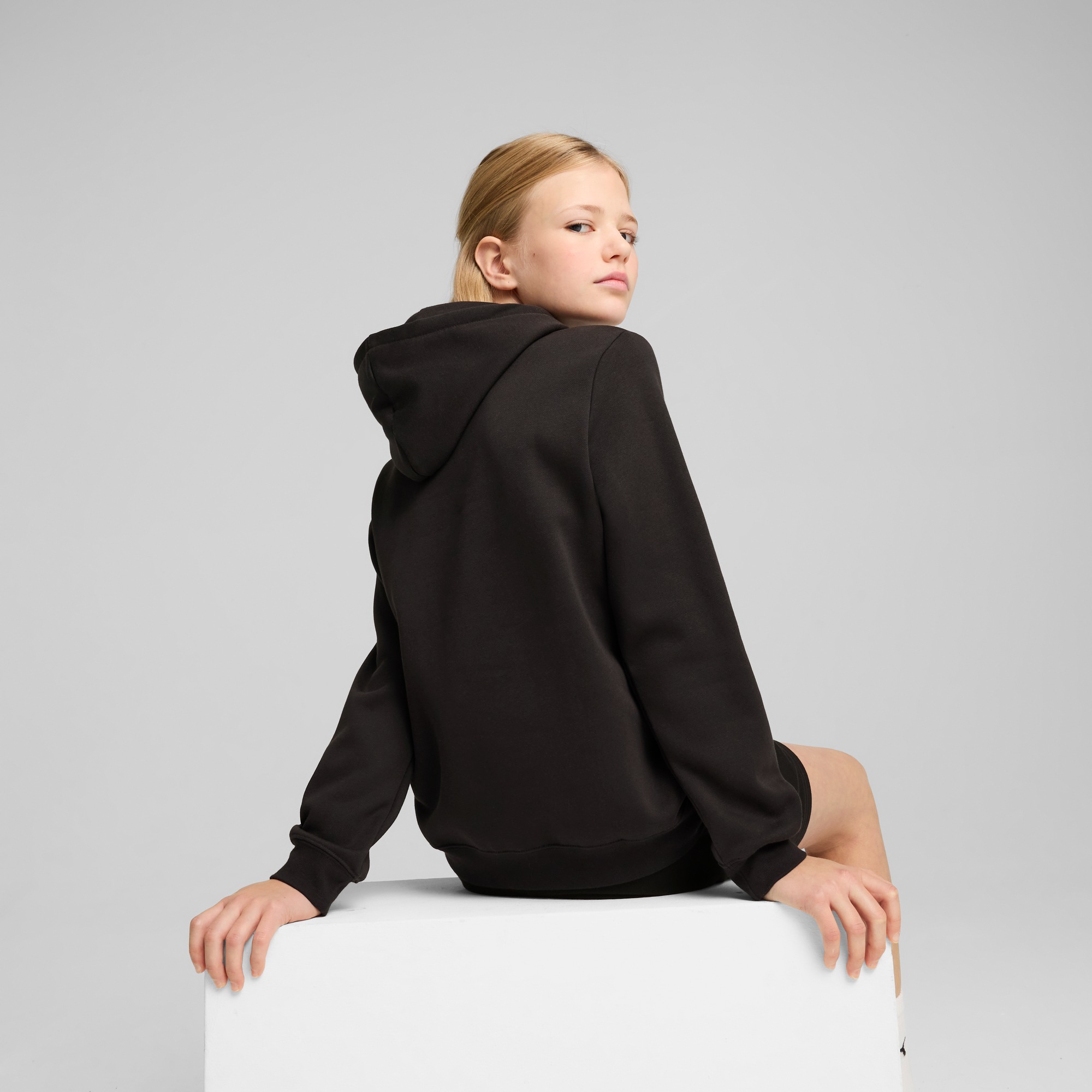 PUMA Kapuzensweatshirt »ESS NO. 1 LOGO HOODIE FL G«