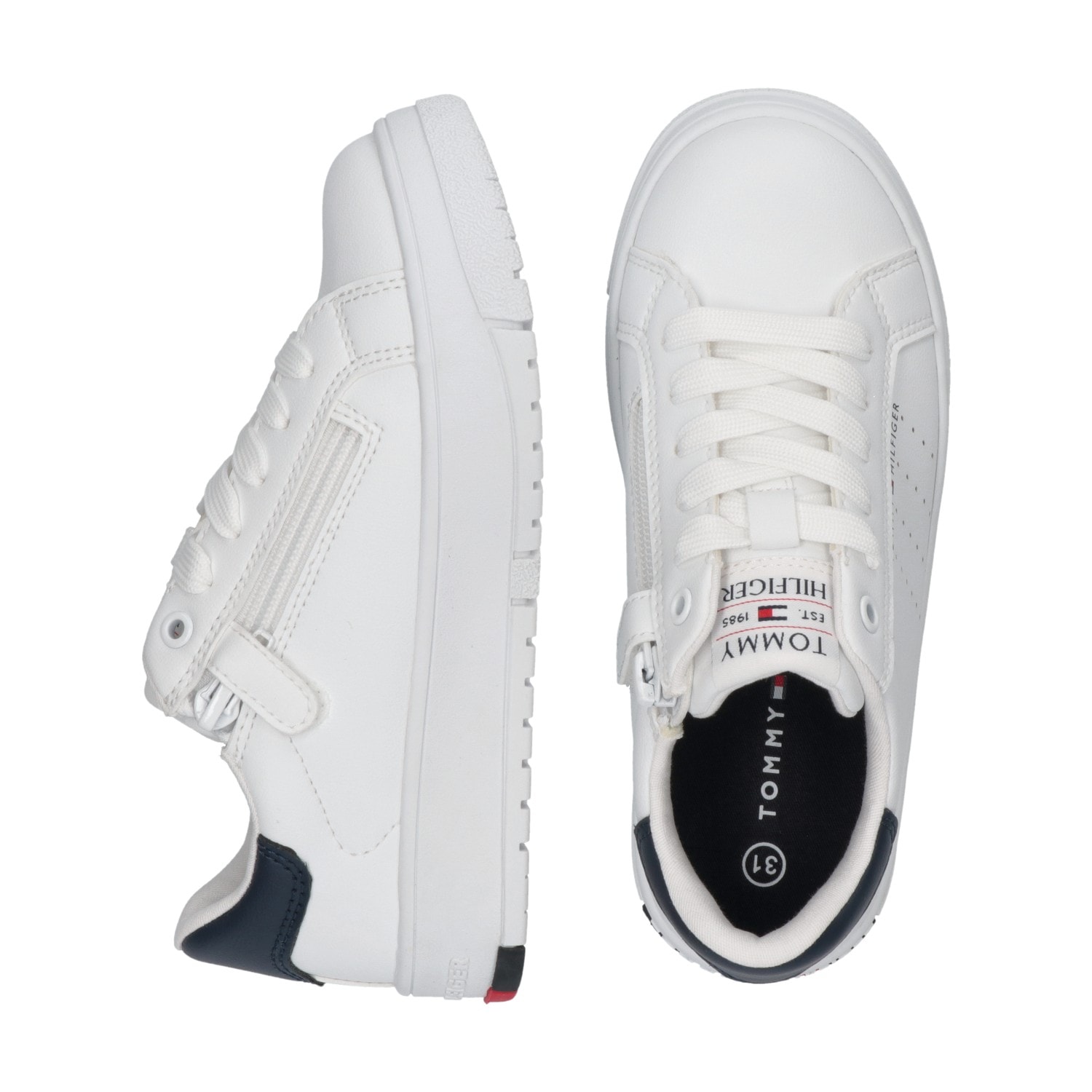 Tommy Hilfiger Plateausneaker, Schnürschuh, Plateausneaker mit Schnürung