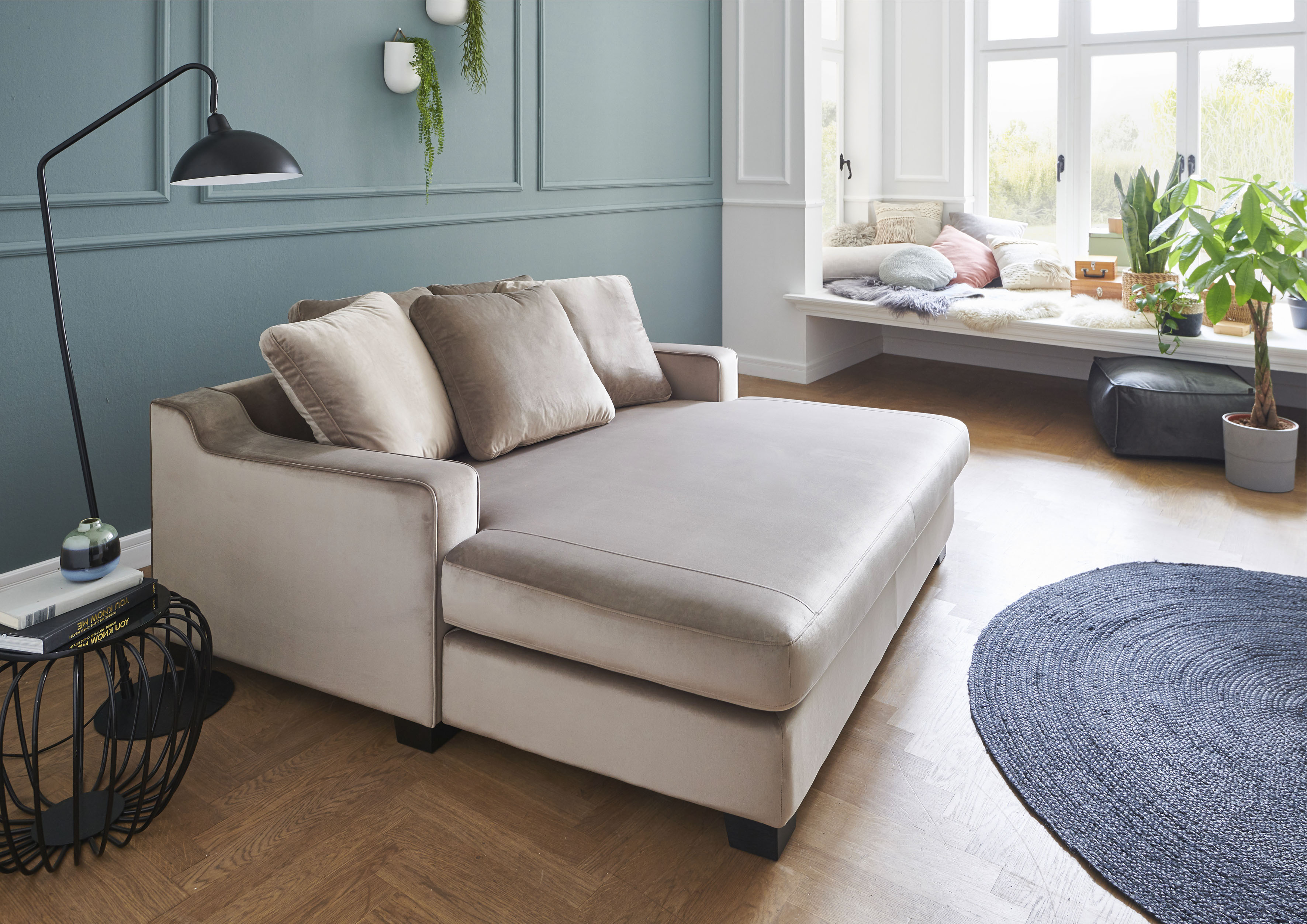 XXL-Sessel »Nobel«, Megasessel, Loveseat, inkl. 5 Rückenkissen, frei im Raum stellbar