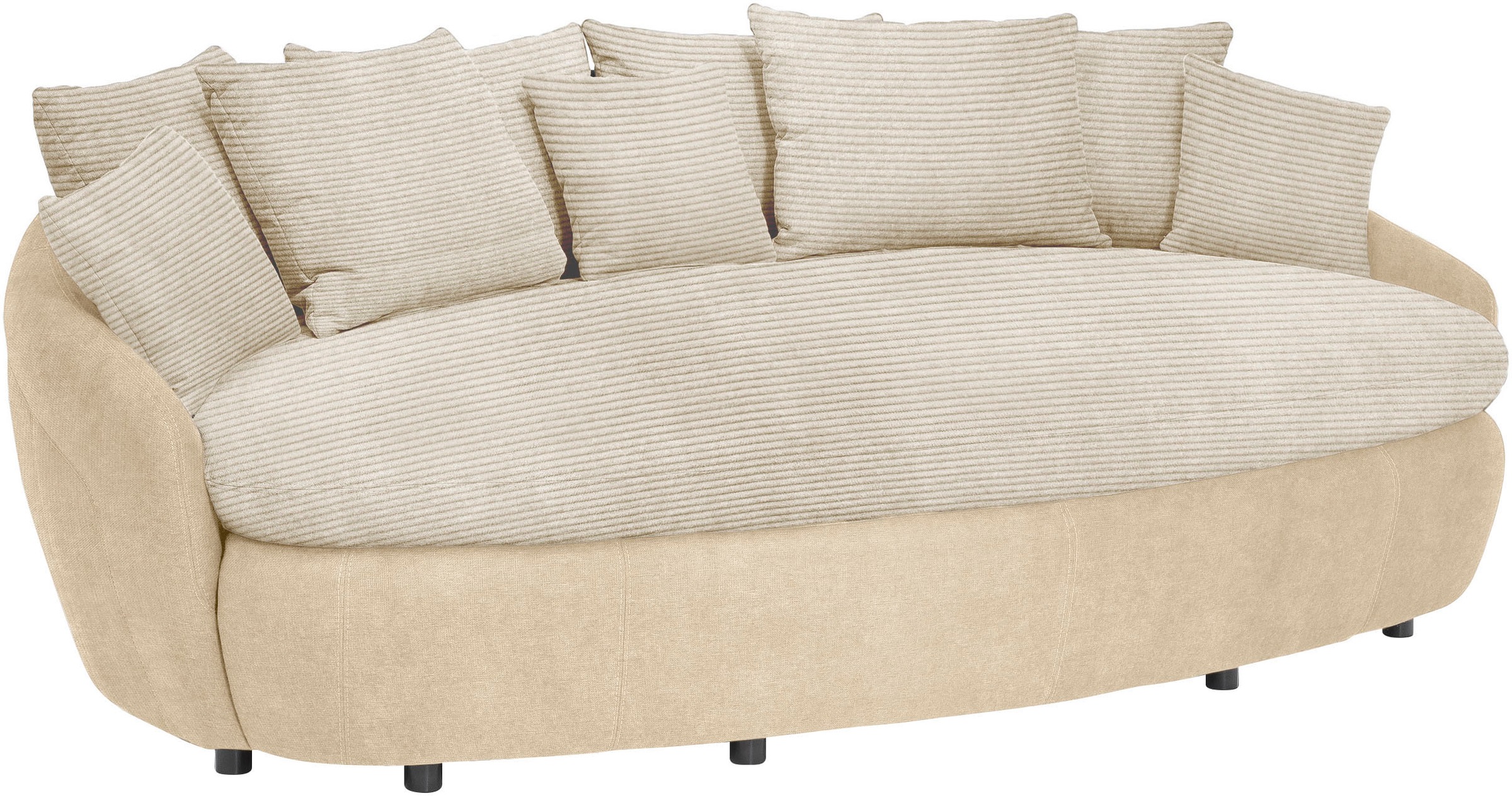 INOSIGN Big-Sofa »Aruba«, gemütliches Megasofa in XXL in organischer Form mit vielen Kissen