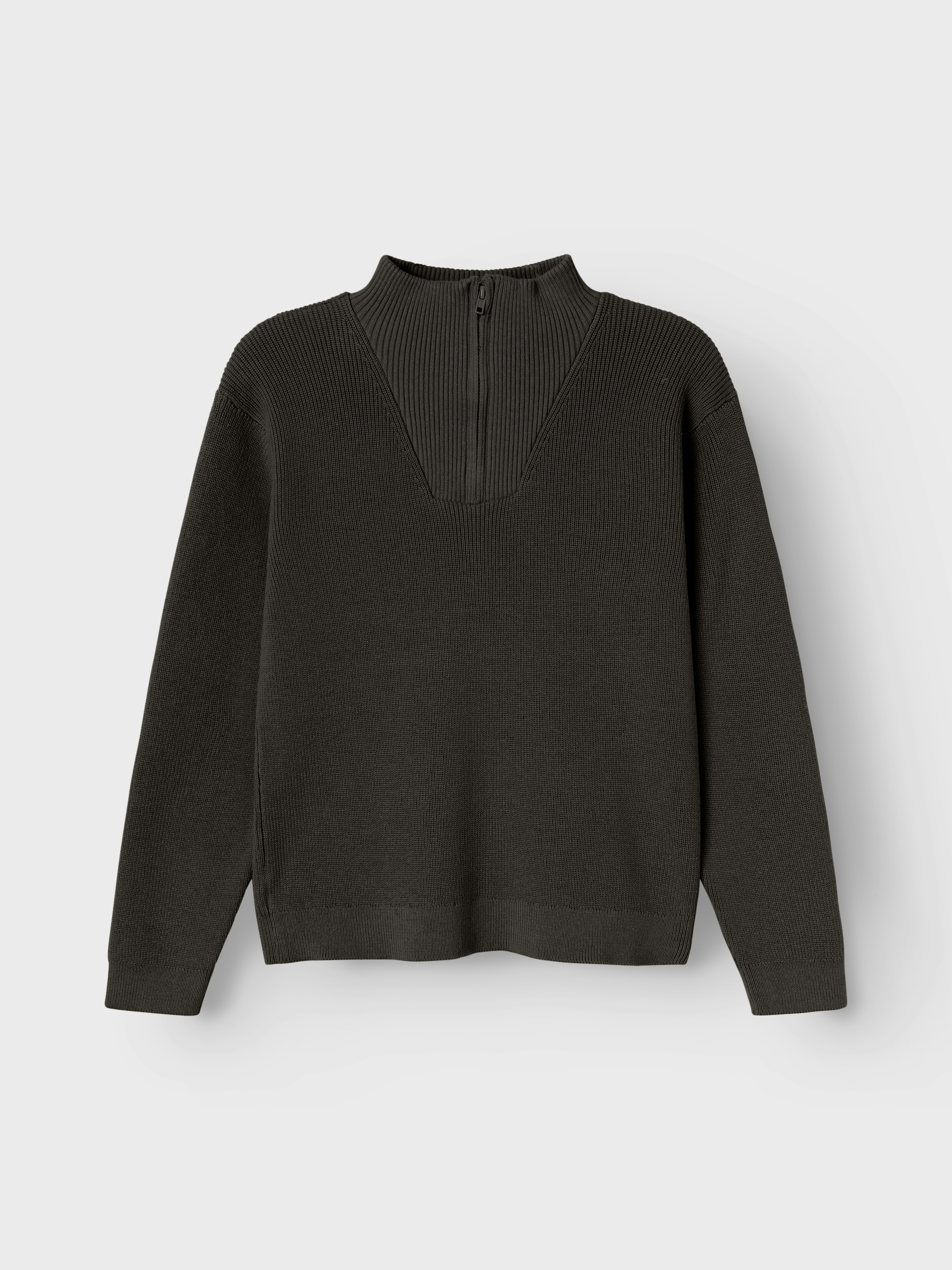 Name It Strickpullover »NKMNESOLLE LS KNIT NOOS« mit Troyer-Kragen
