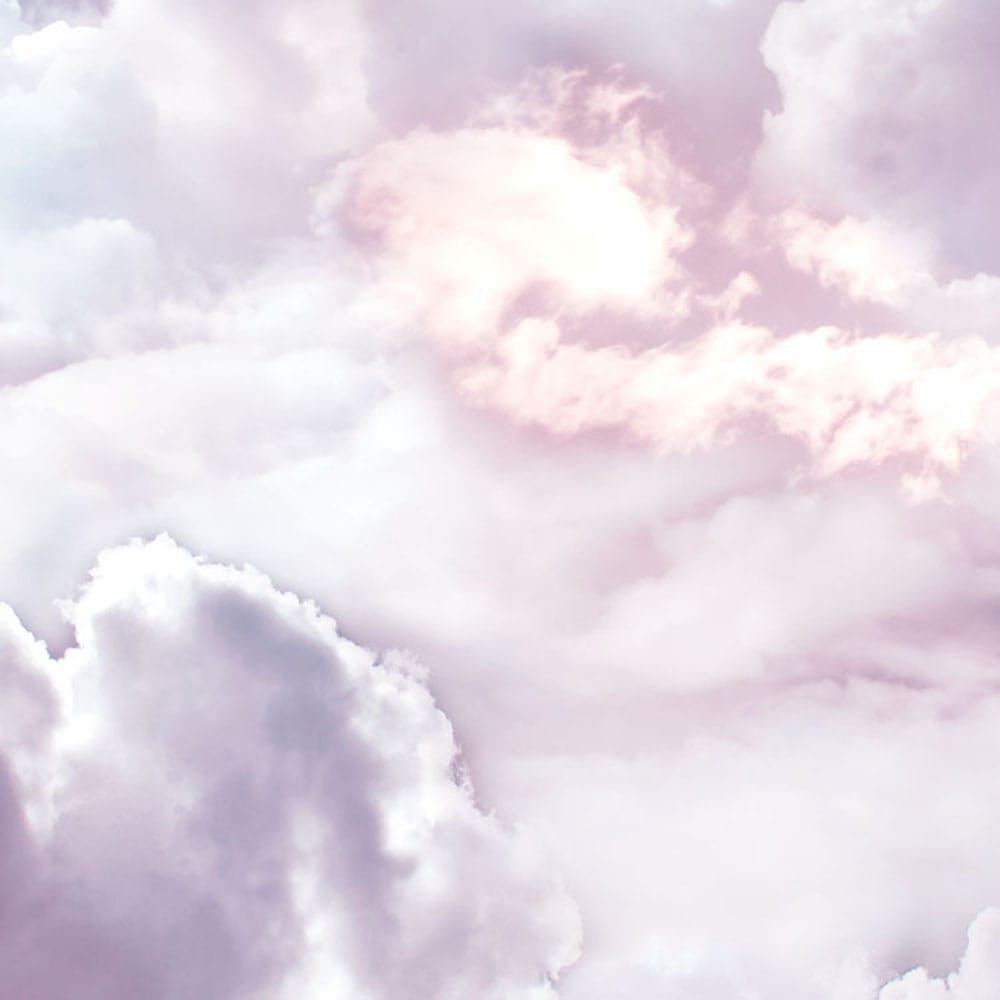 Komar Fototapete »Dot - selbstklebende Vlies Fototapete - Candy Sky - Größe 125 x 125 cm« Motiv | bedruckt glatt