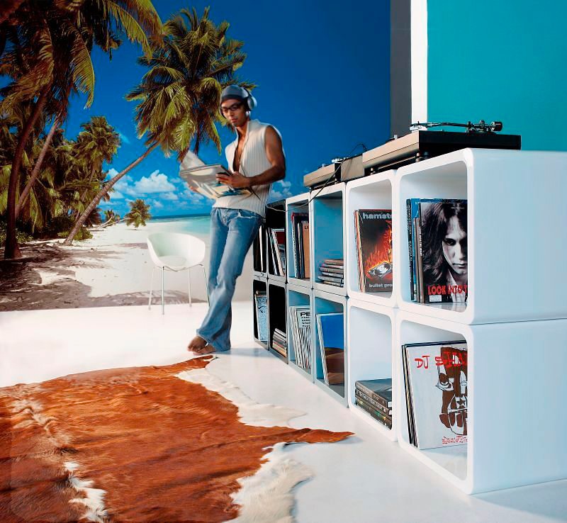 Komar Fototapete »Maldives - Größe 368 x 254 cm«, bedruckt, Wohnzimmer, Schlafzimmer