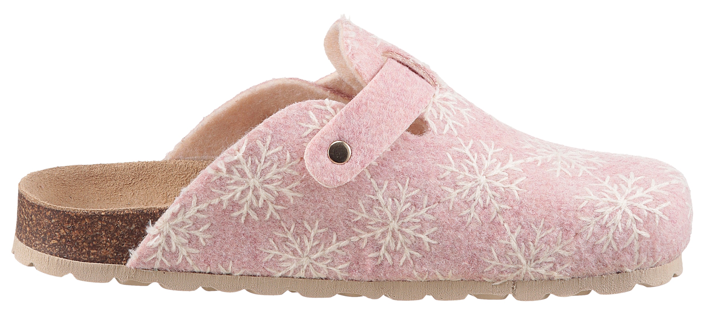 Aniston SHOES Clog, Clog, Hausschuh, Homeslipper, verstellbare Schnalle - NEUE KOLLEKTION
