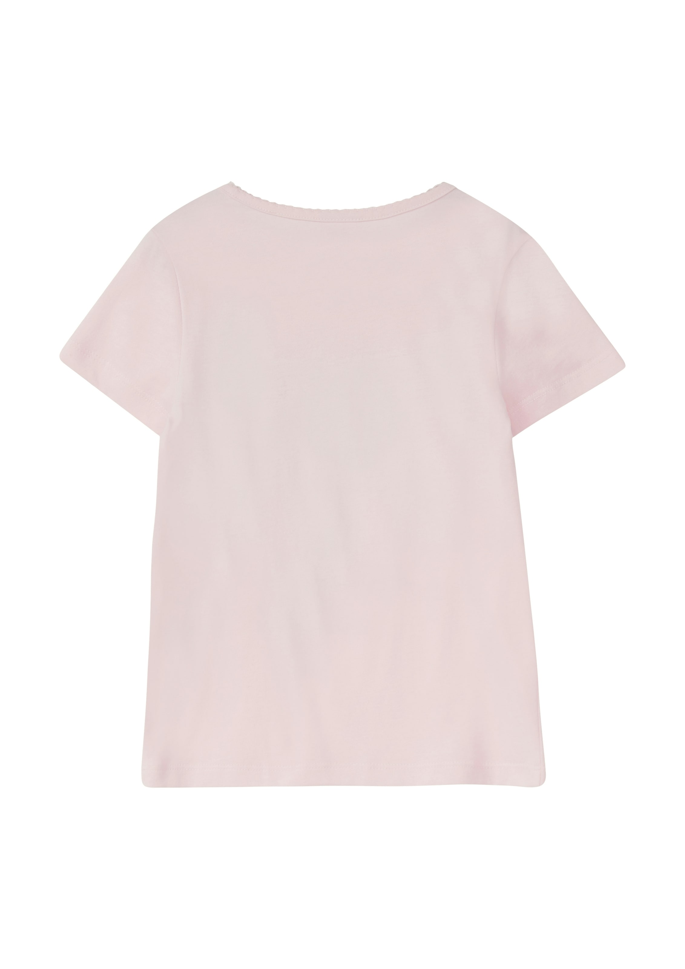 s.Oliver Junior Kurzarmshirt mit Pailletten, für Girls